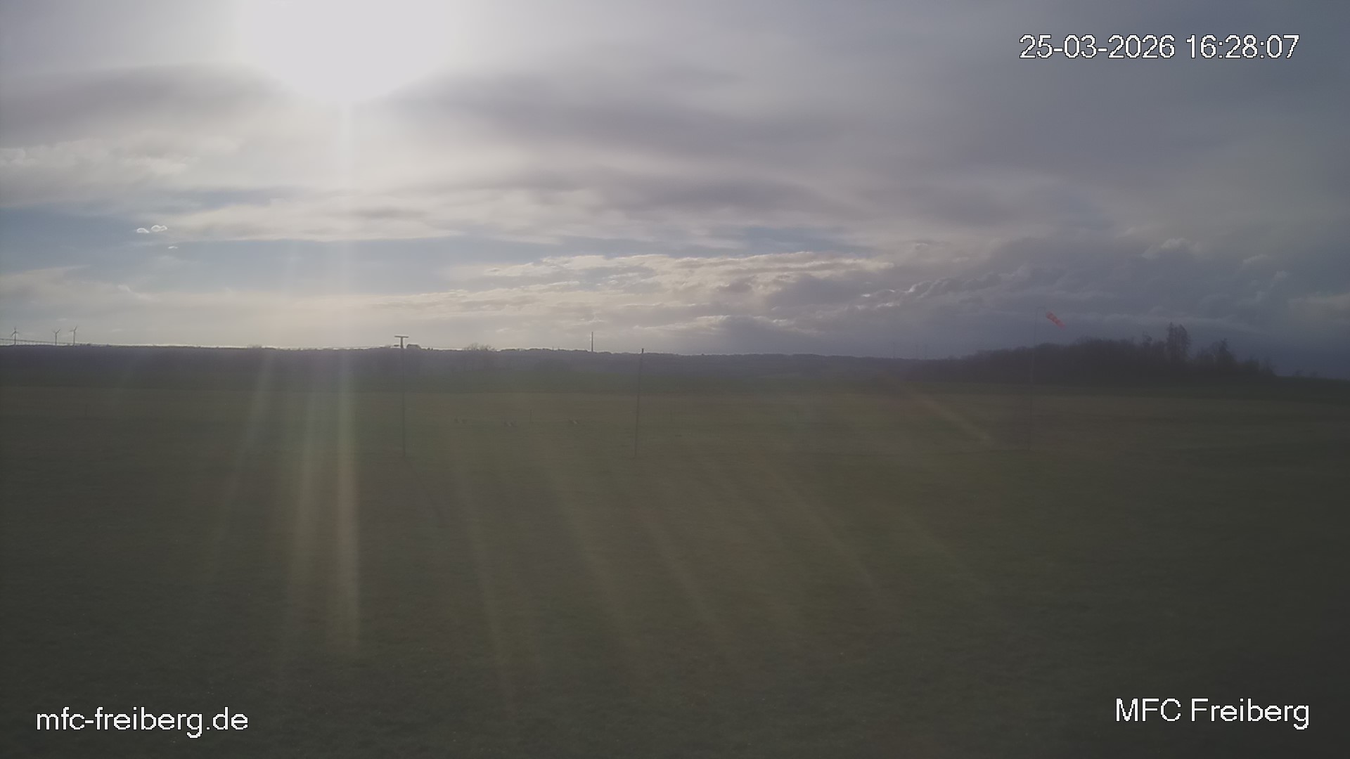 Webcam vom Flugplatz Weissenborn Modellflugsportverein Freiberg