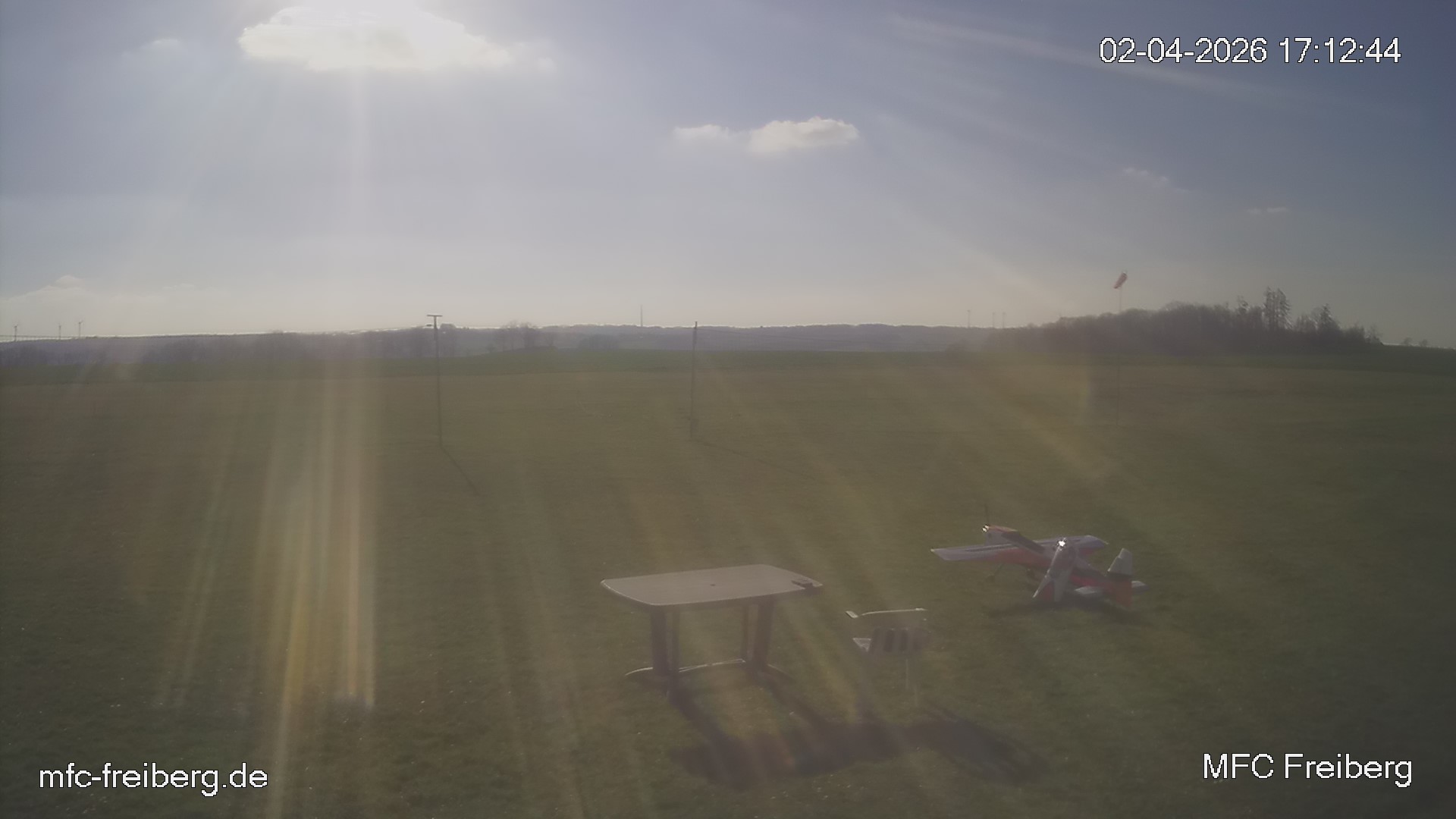 Webcam vom Flugplatz Weissenborn Modellflugsportverein Freiberg