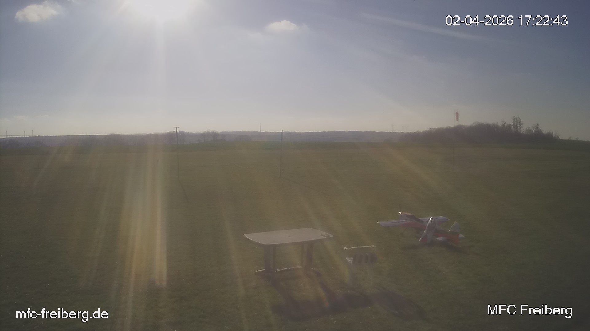 Webcam vom Flugplatz Weissenborn Modellflugsportverein Freiberg