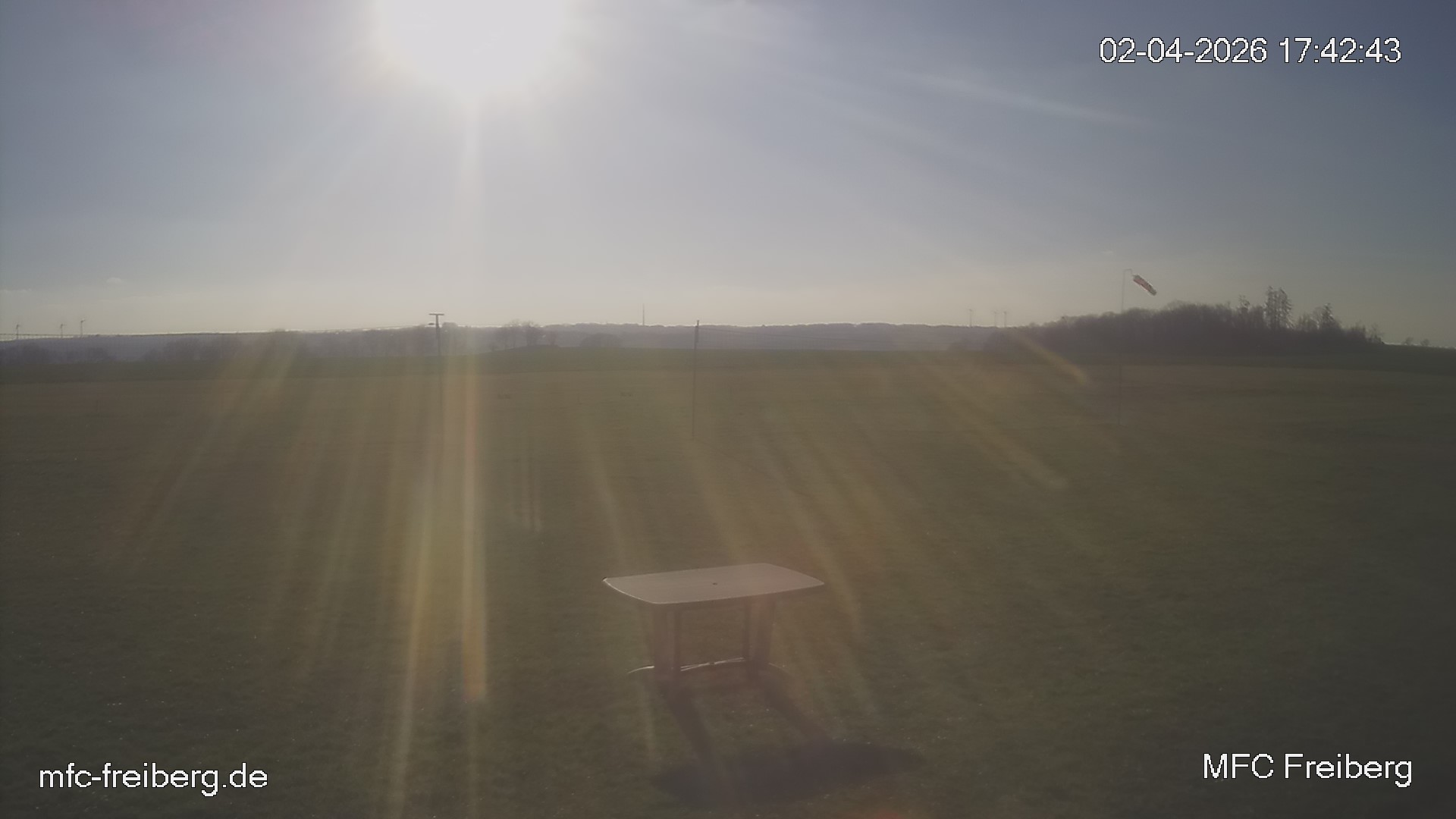 Webcam vom Flugplatz Weissenborn Modellflugsportverein Freiberg