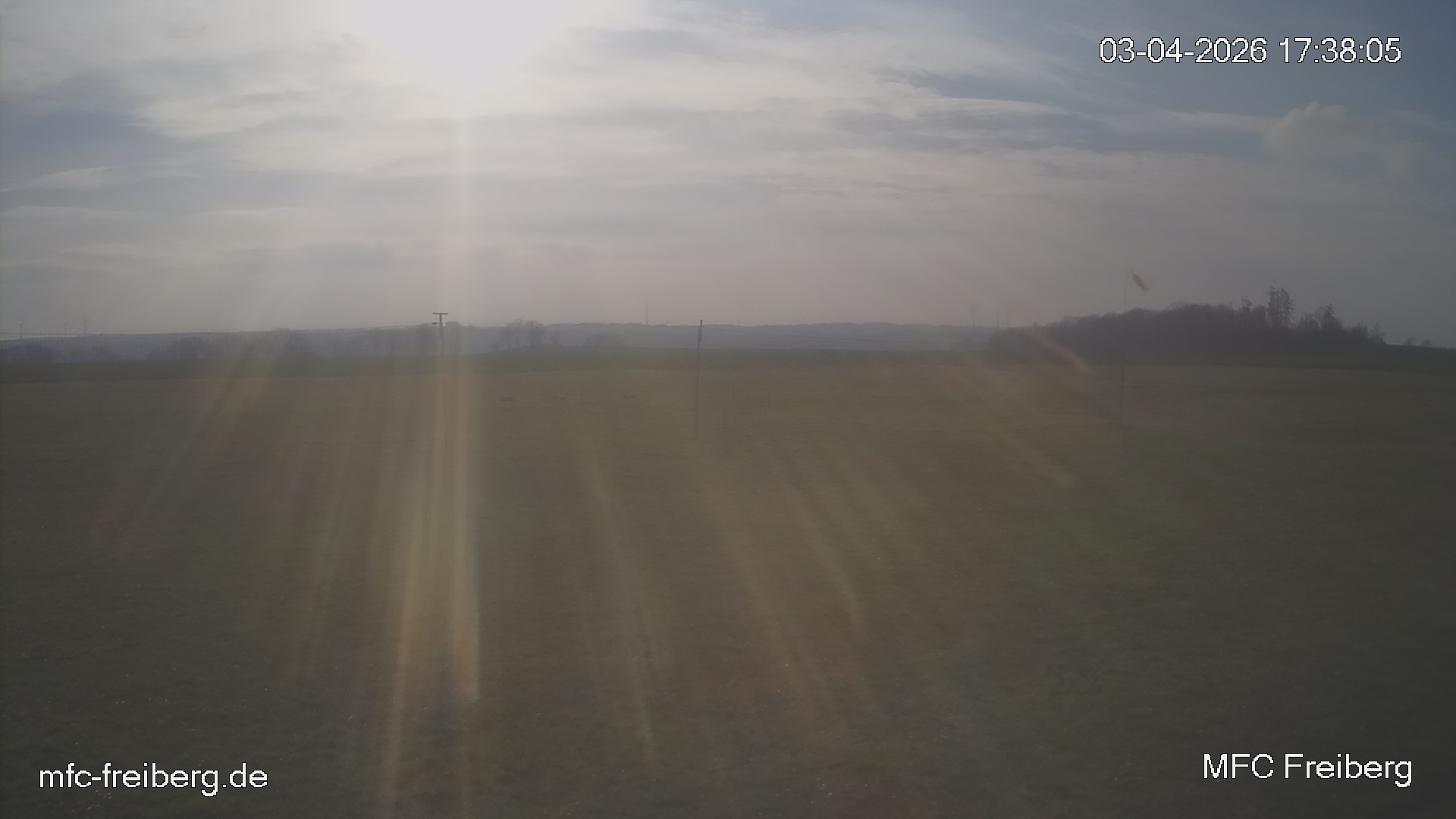 Webcam vom Flugplatz Weissenborn Modellflugsportverein Freiberg