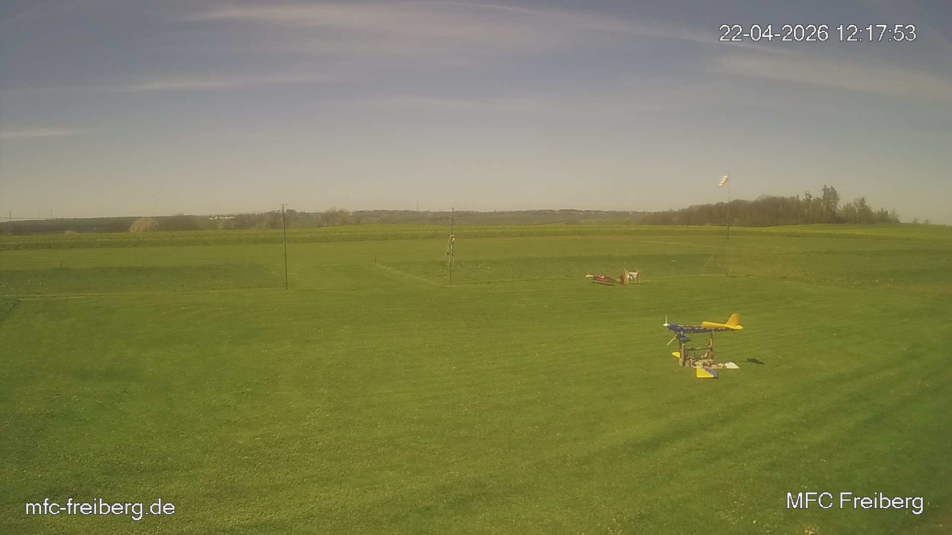 Webcam vom Flugplatz Weissenborn Modellflugsportverein Freiberg
