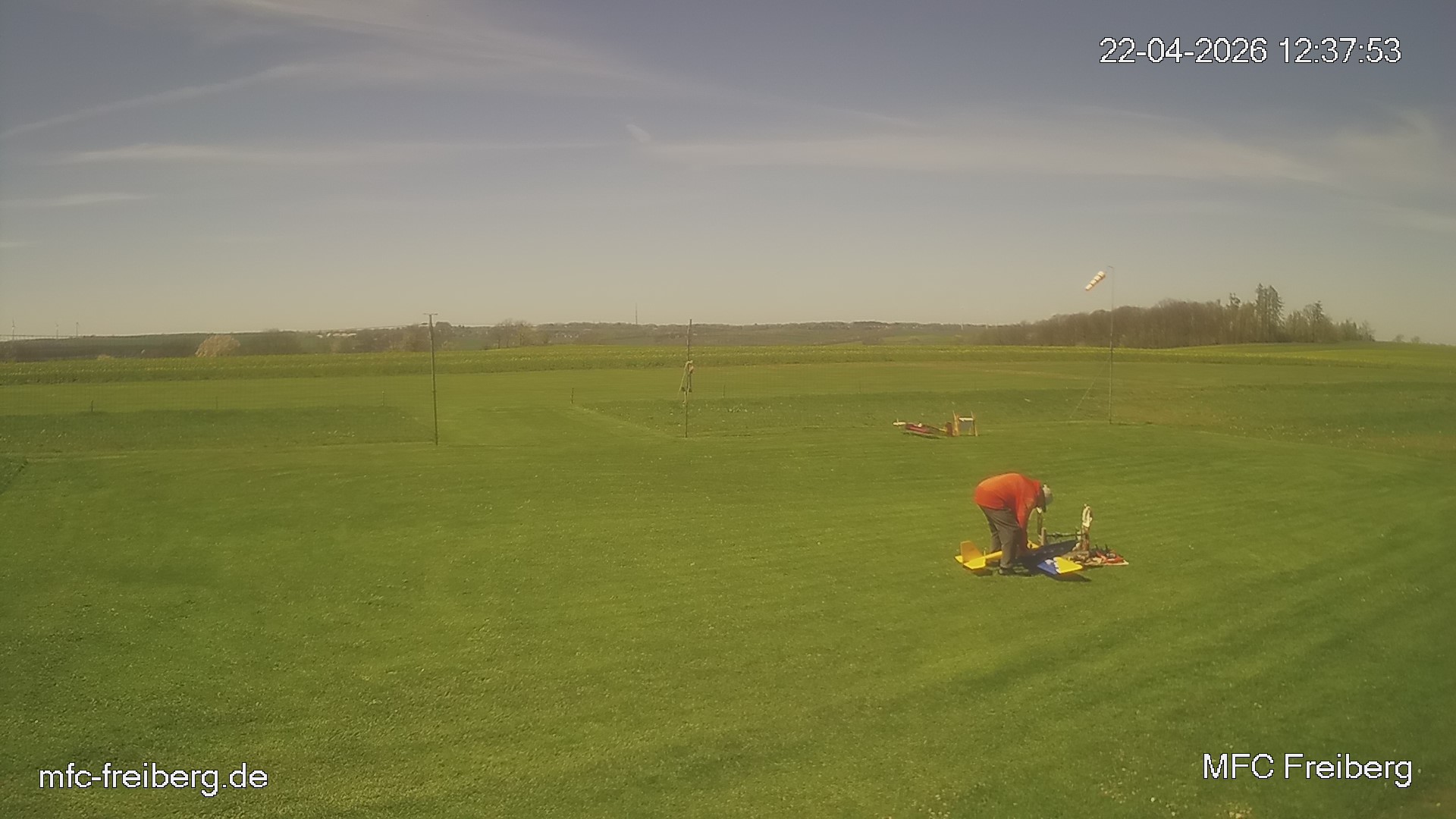Webcam vom Flugplatz Weissenborn Modellflugsportverein Freiberg