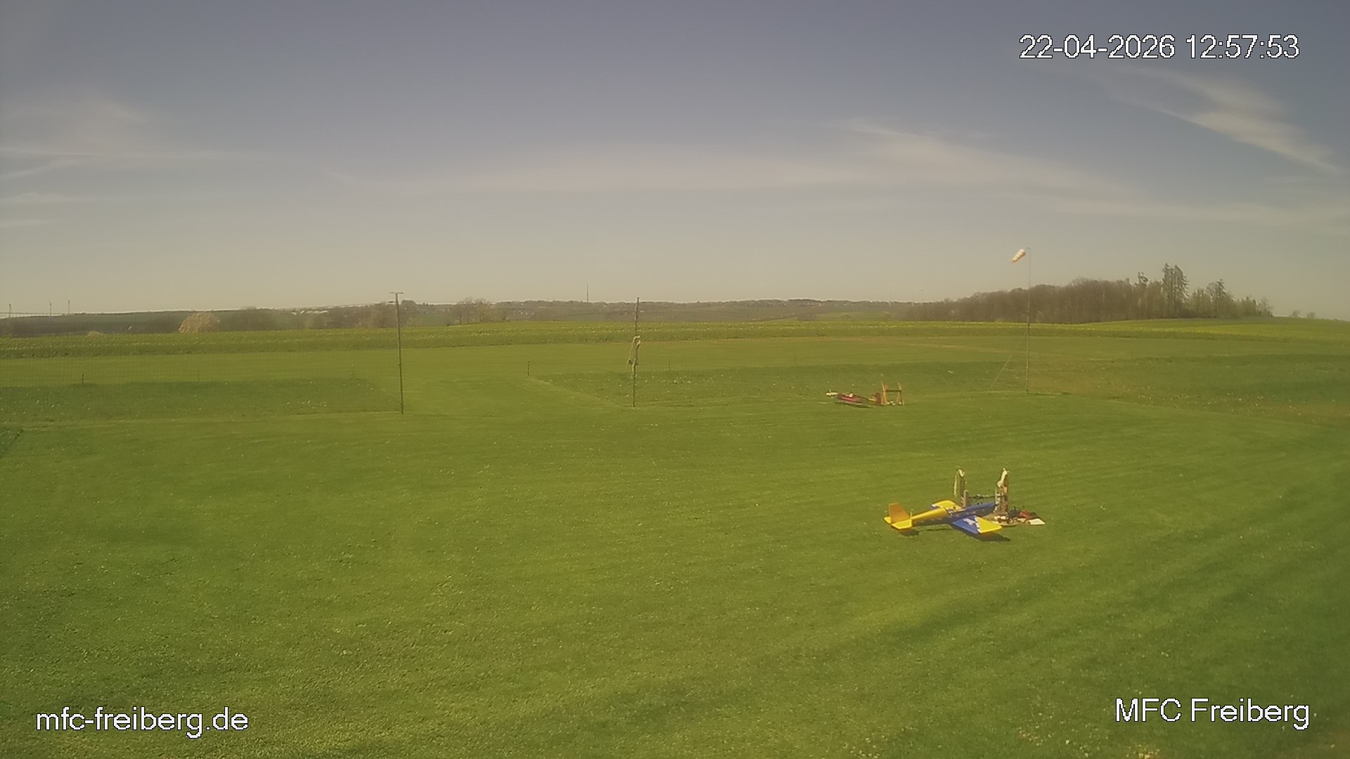 Webcam vom Flugplatz Weissenborn Modellflugsportverein Freiberg