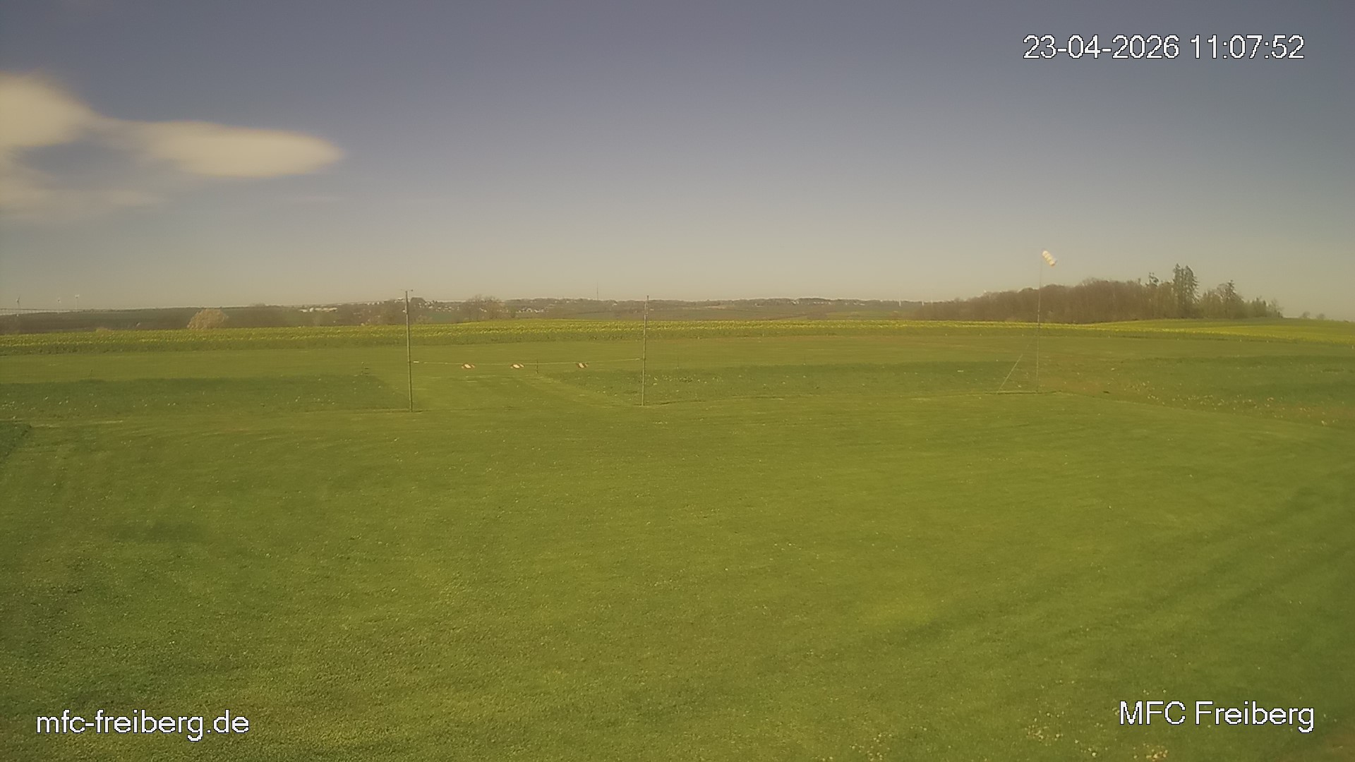 Webcam vom Flugplatz Weissenborn Modellflugsportverein Freiberg