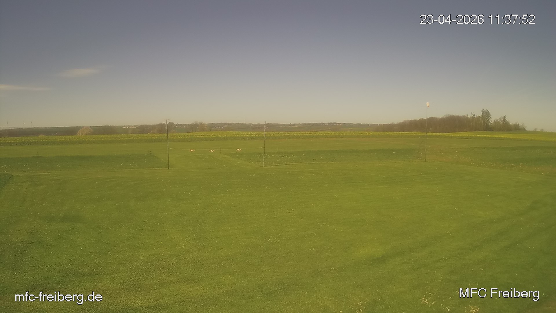 Webcam vom Flugplatz Weissenborn Modellflugsportverein Freiberg