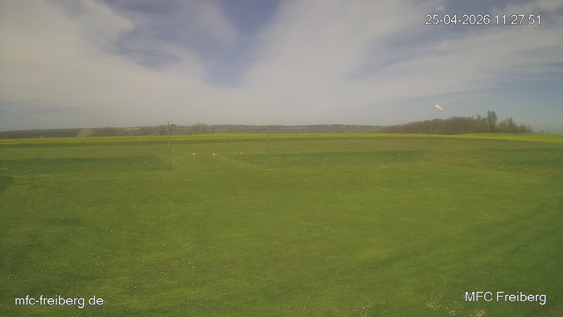 Webcam vom Flugplatz Weissenborn Modellflugsportverein Freiberg