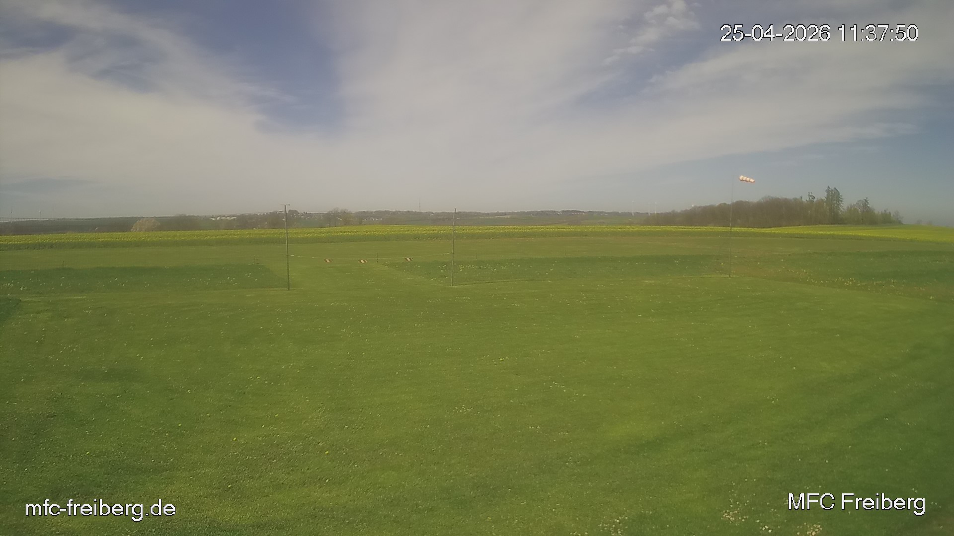 Webcam vom Flugplatz Weissenborn Modellflugsportverein Freiberg