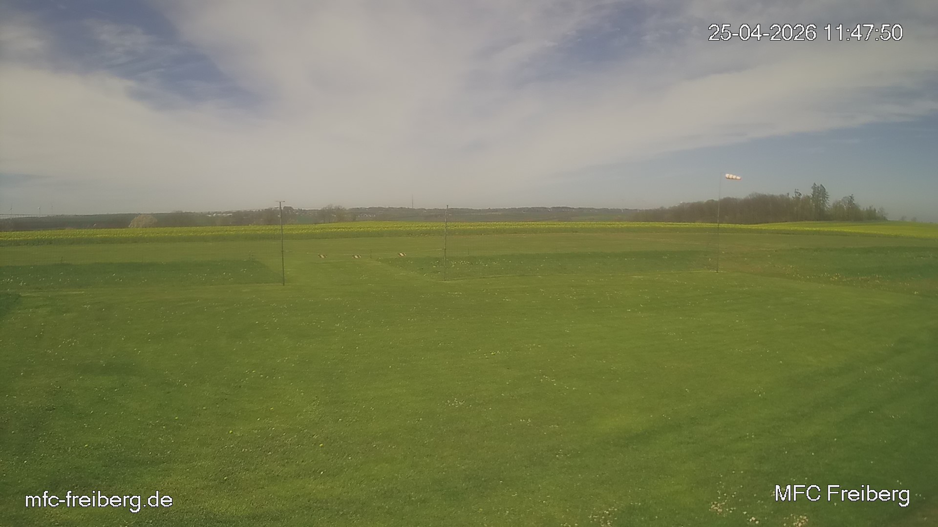 Webcam vom Flugplatz Weissenborn Modellflugsportverein Freiberg