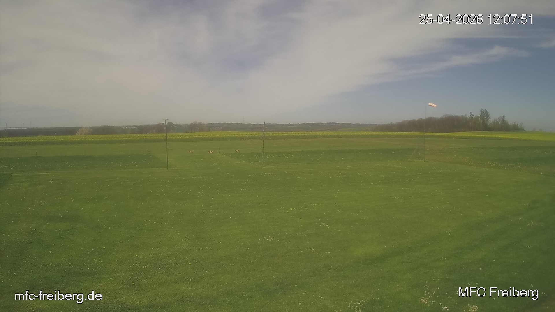 Webcam vom Flugplatz Weissenborn Modellflugsportverein Freiberg