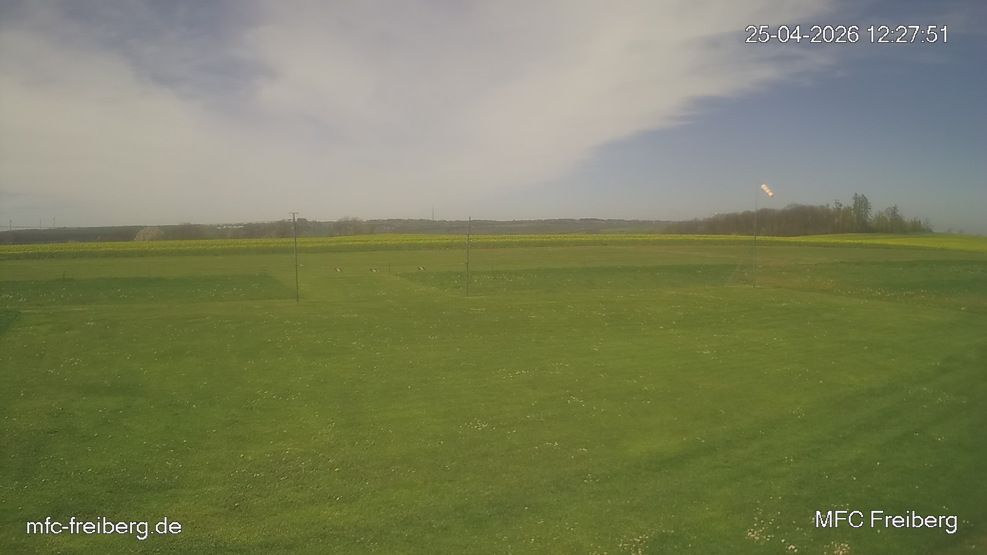 Webcam vom Flugplatz Weissenborn Modellflugsportverein Freiberg