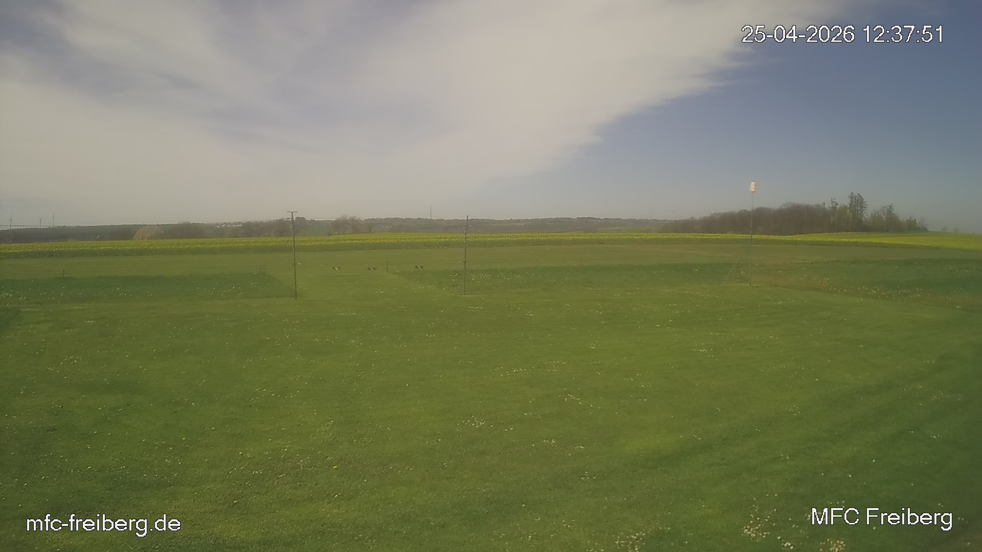 Webcam vom Flugplatz Weissenborn Modellflugsportverein Freiberg