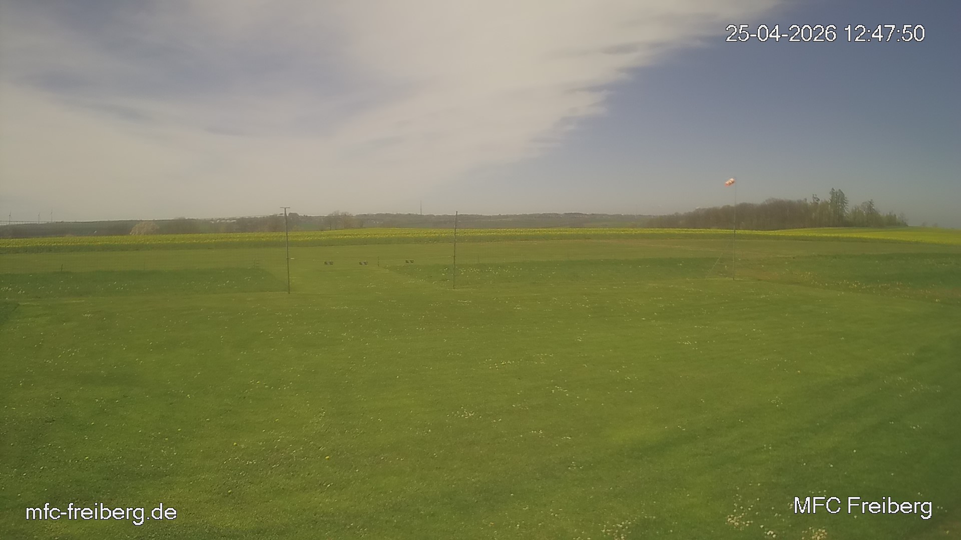 Webcam vom Flugplatz Weissenborn Modellflugsportverein Freiberg