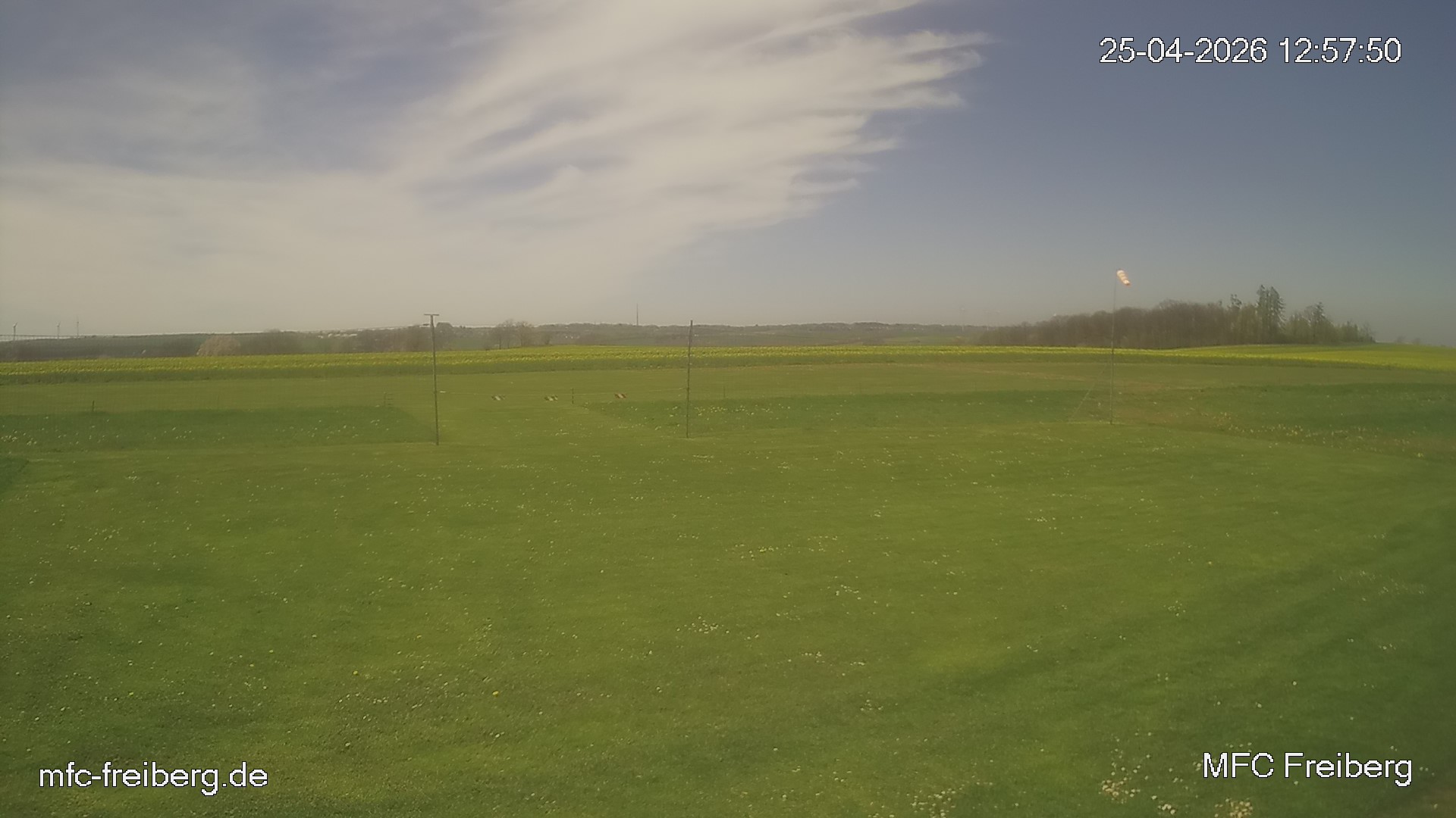 Webcam vom Flugplatz Weissenborn Modellflugsportverein Freiberg