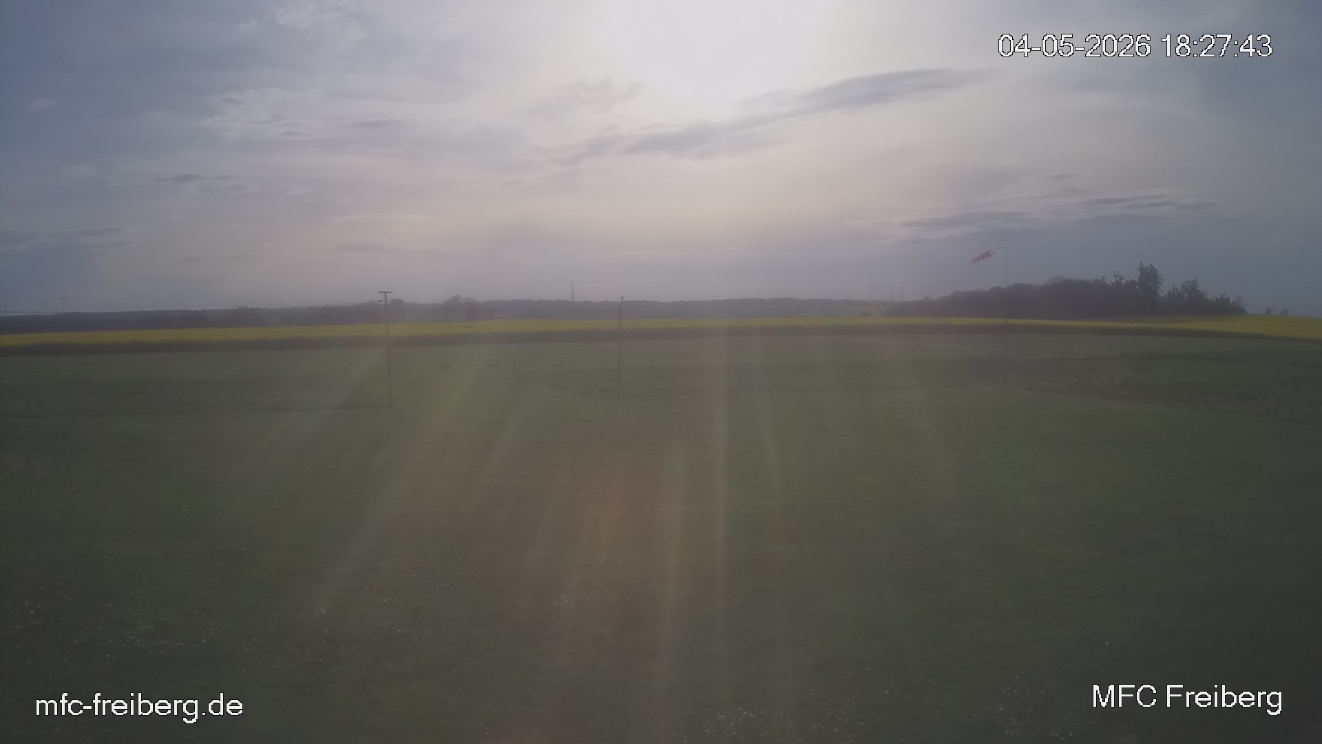 Webcam vom Flugplatz Weissenborn Modellflugsportverein Freiberg