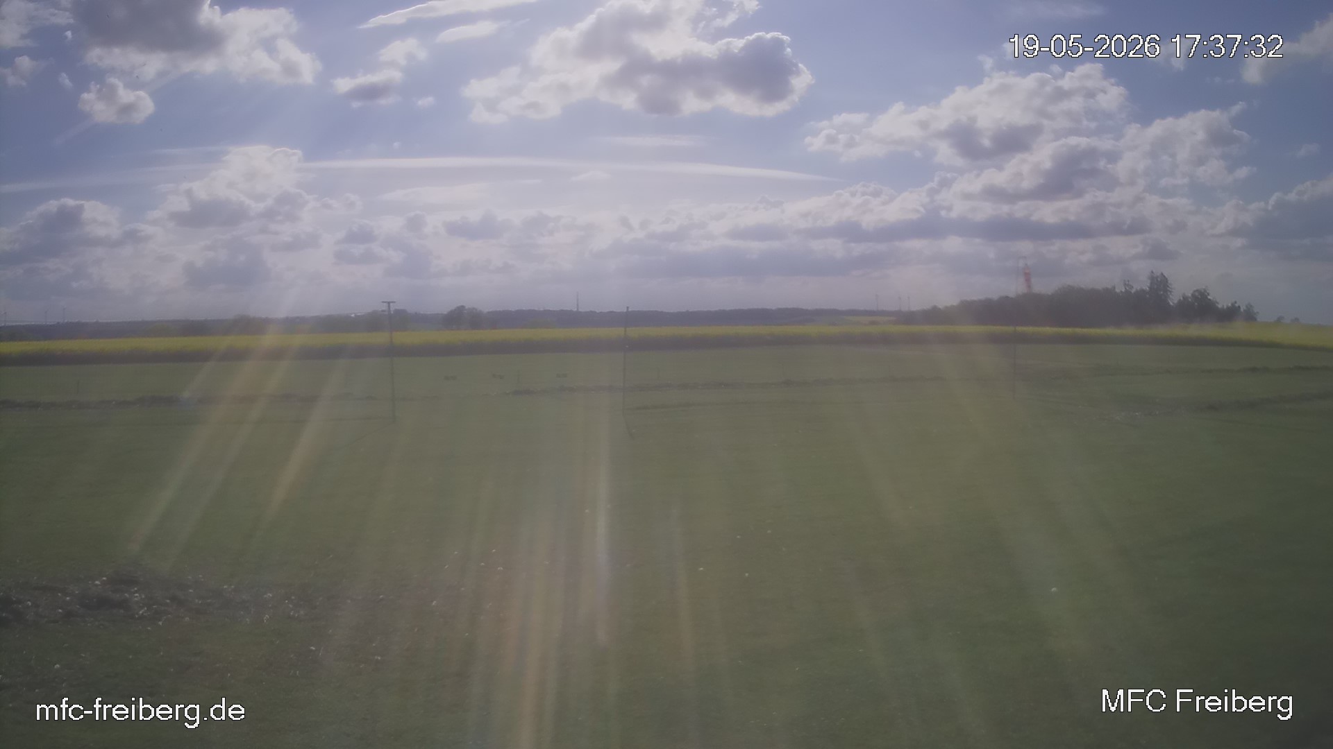 Webcam vom Flugplatz Weissenborn Modellflugsportverein Freiberg
