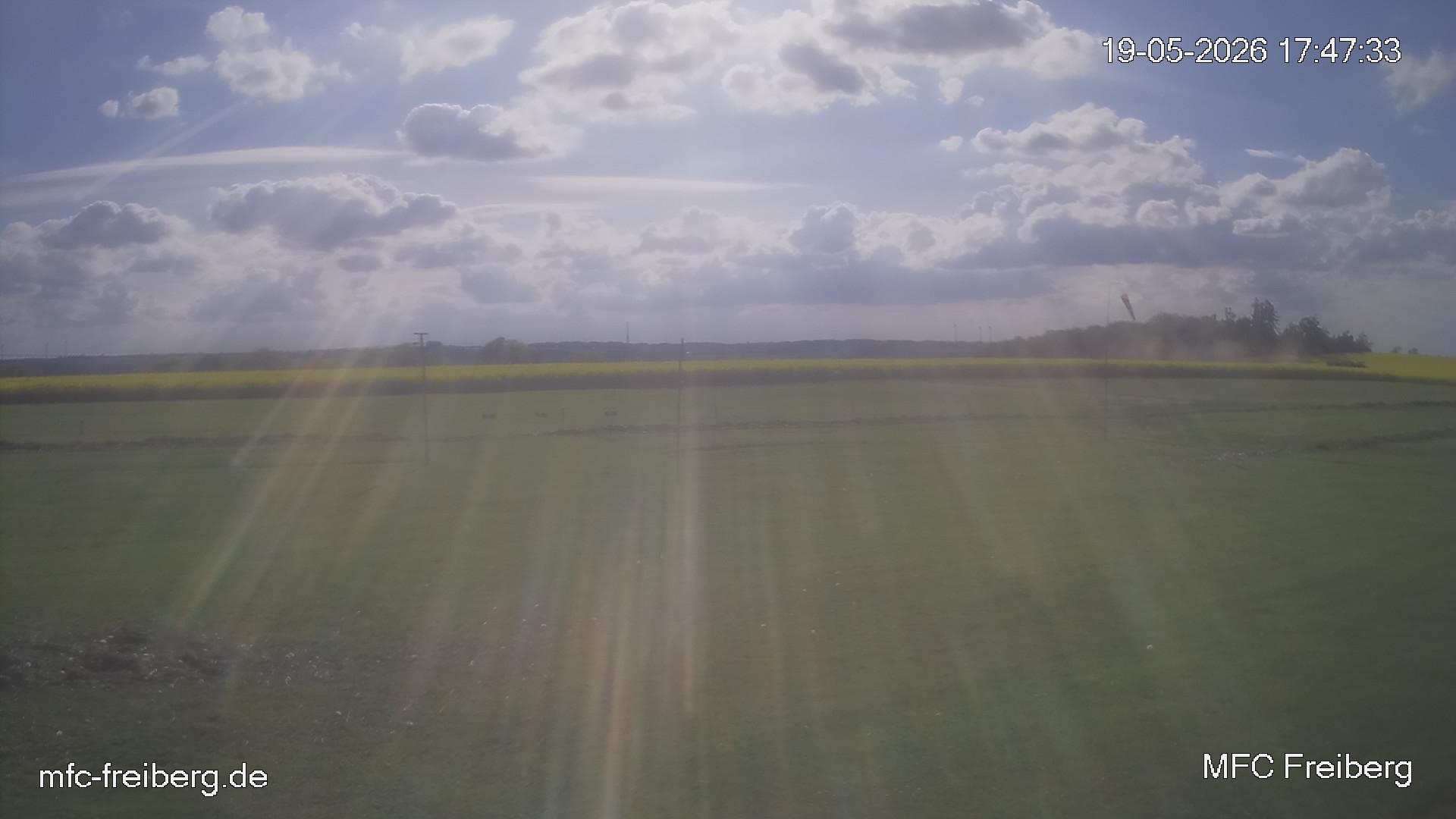 Webcam vom Flugplatz Weissenborn Modellflugsportverein Freiberg