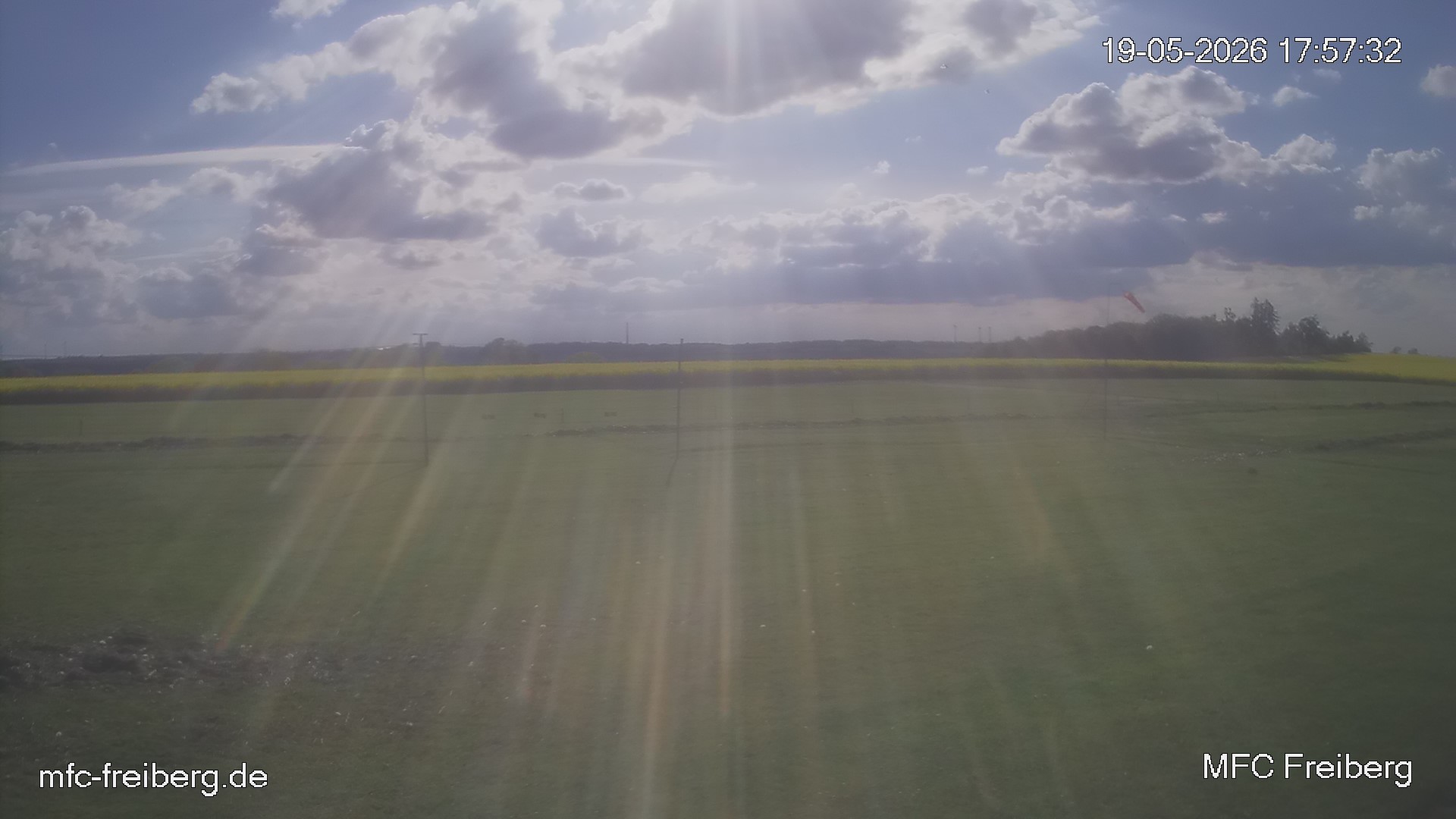 Webcam vom Flugplatz Weissenborn Modellflugsportverein Freiberg