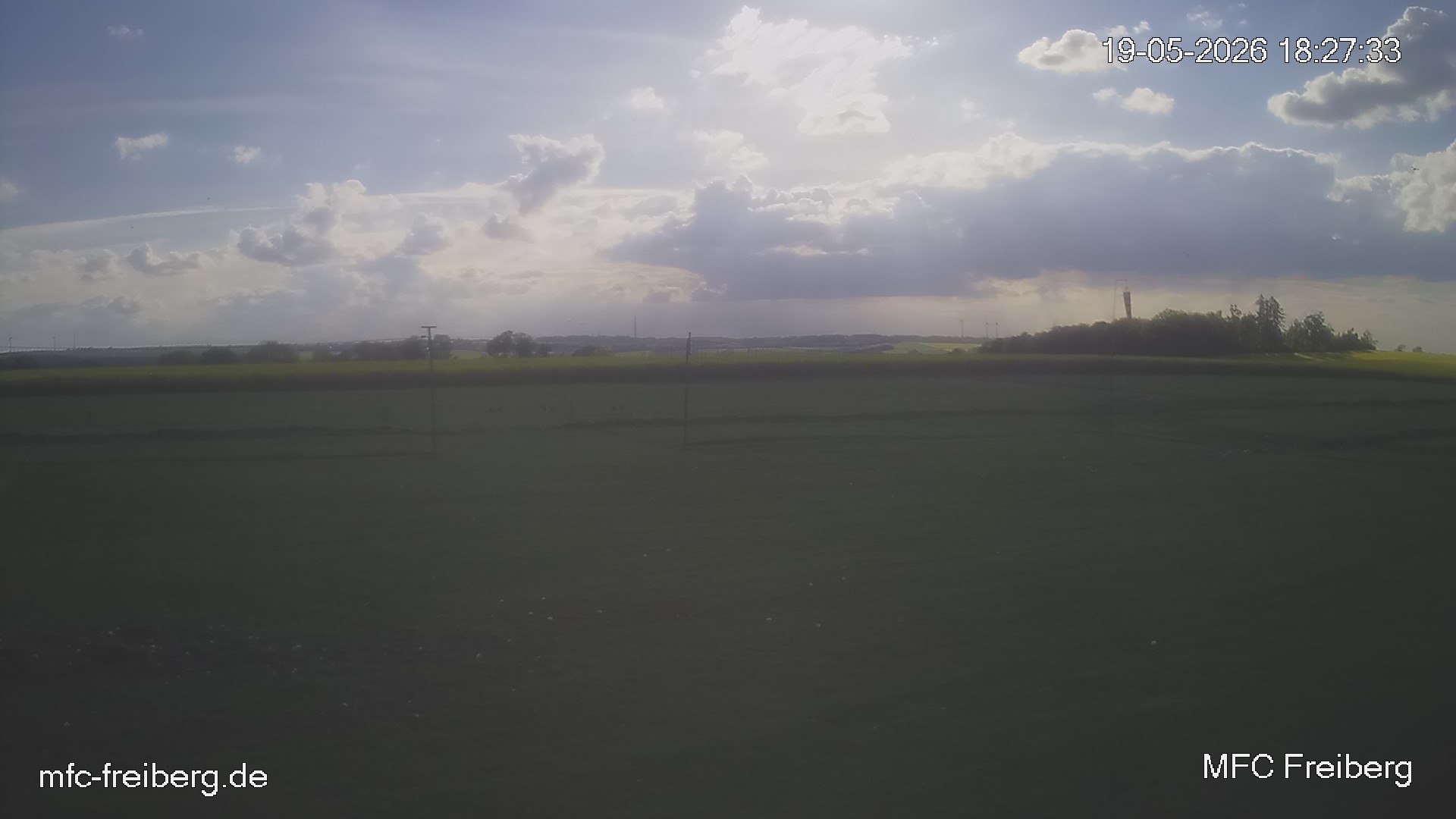 Webcam vom Flugplatz Weissenborn Modellflugsportverein Freiberg