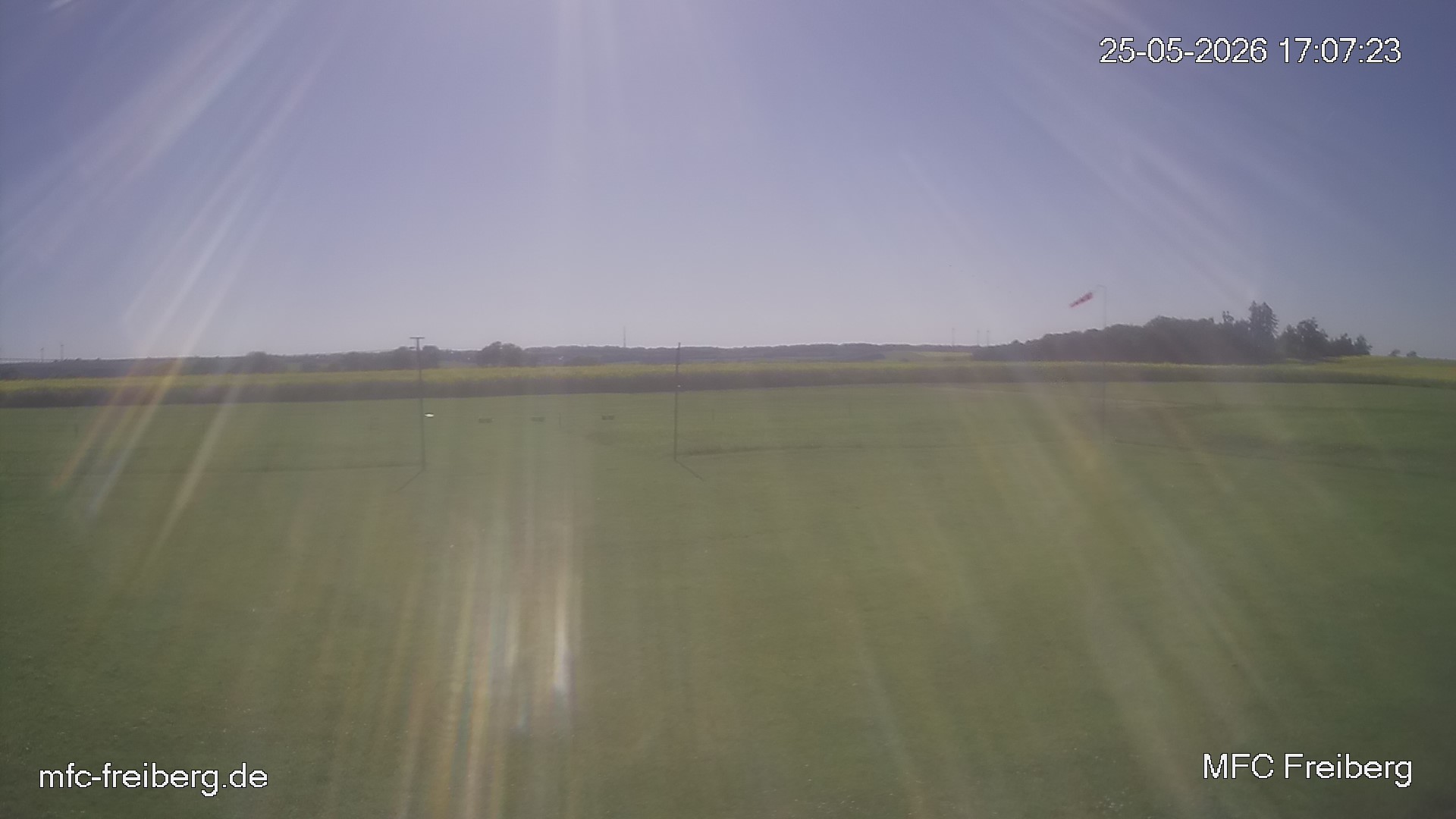 Webcam vom Flugplatz Weissenborn Modellflugsportverein Freiberg