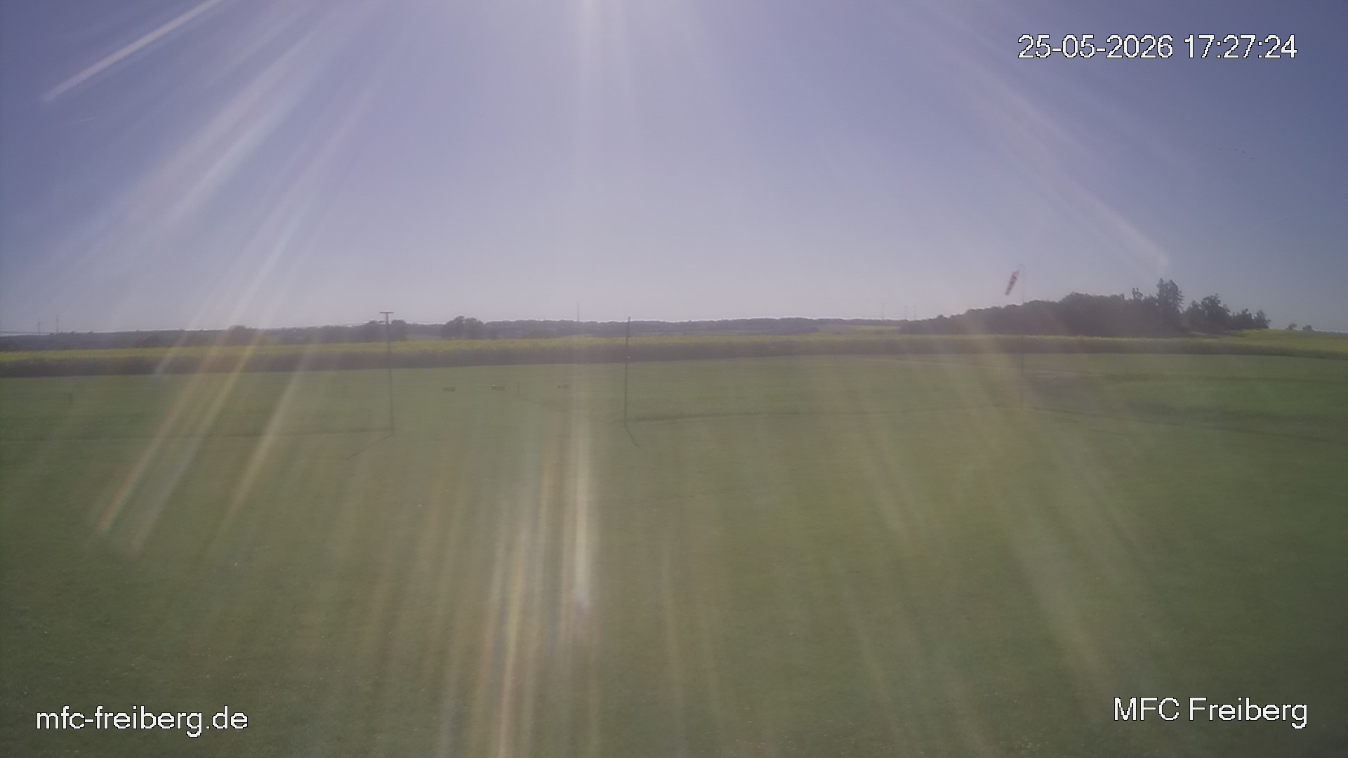Webcam vom Flugplatz Weissenborn Modellflugsportverein Freiberg
