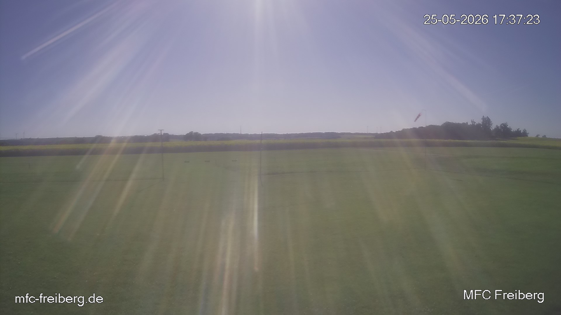 Webcam vom Flugplatz Weissenborn Modellflugsportverein Freiberg