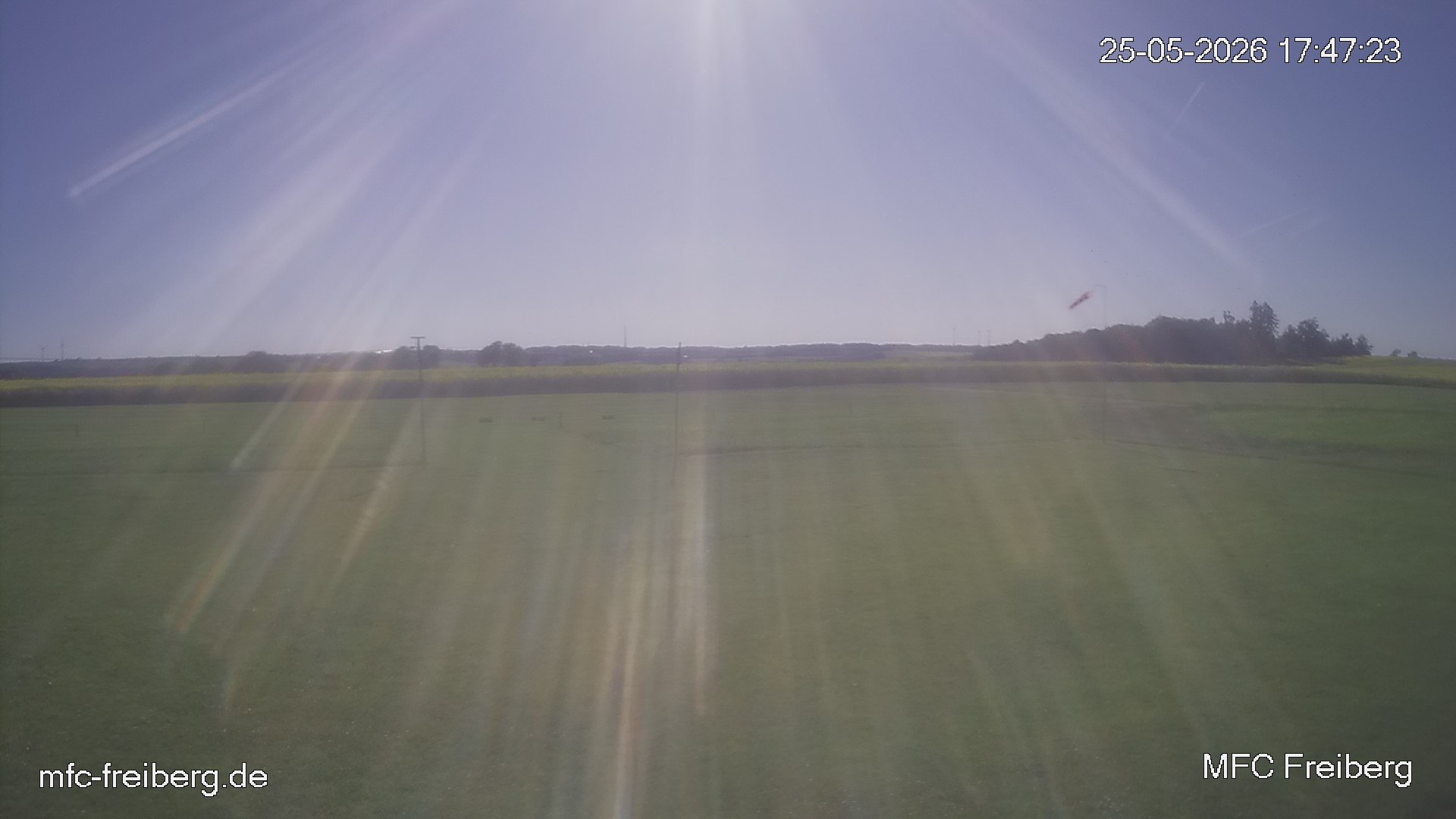 Webcam vom Flugplatz Weissenborn Modellflugsportverein Freiberg