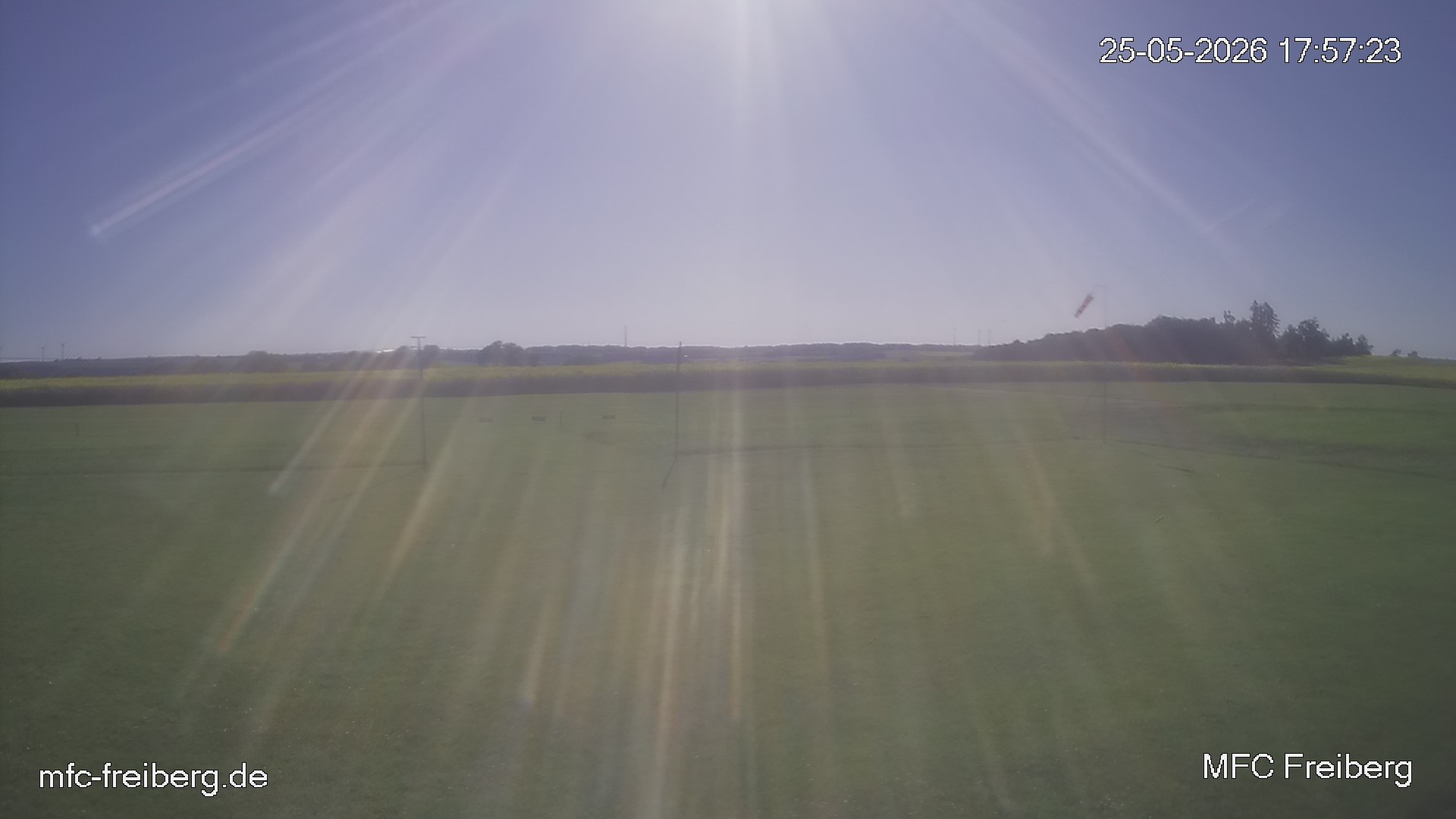 Webcam vom Flugplatz Weissenborn Modellflugsportverein Freiberg