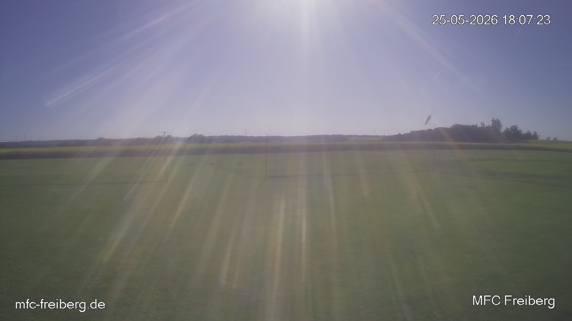 Webcam vom Flugplatz Weissenborn Modellflugsportverein Freiberg