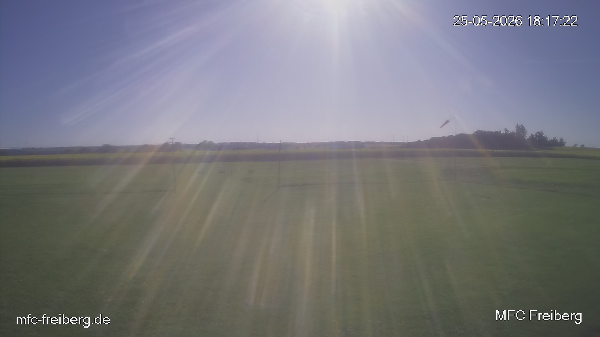Webcam vom Flugplatz Weissenborn Modellflugsportverein Freiberg