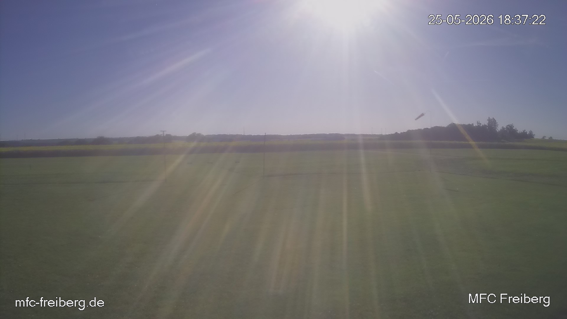 Webcam vom Flugplatz Weissenborn Modellflugsportverein Freiberg