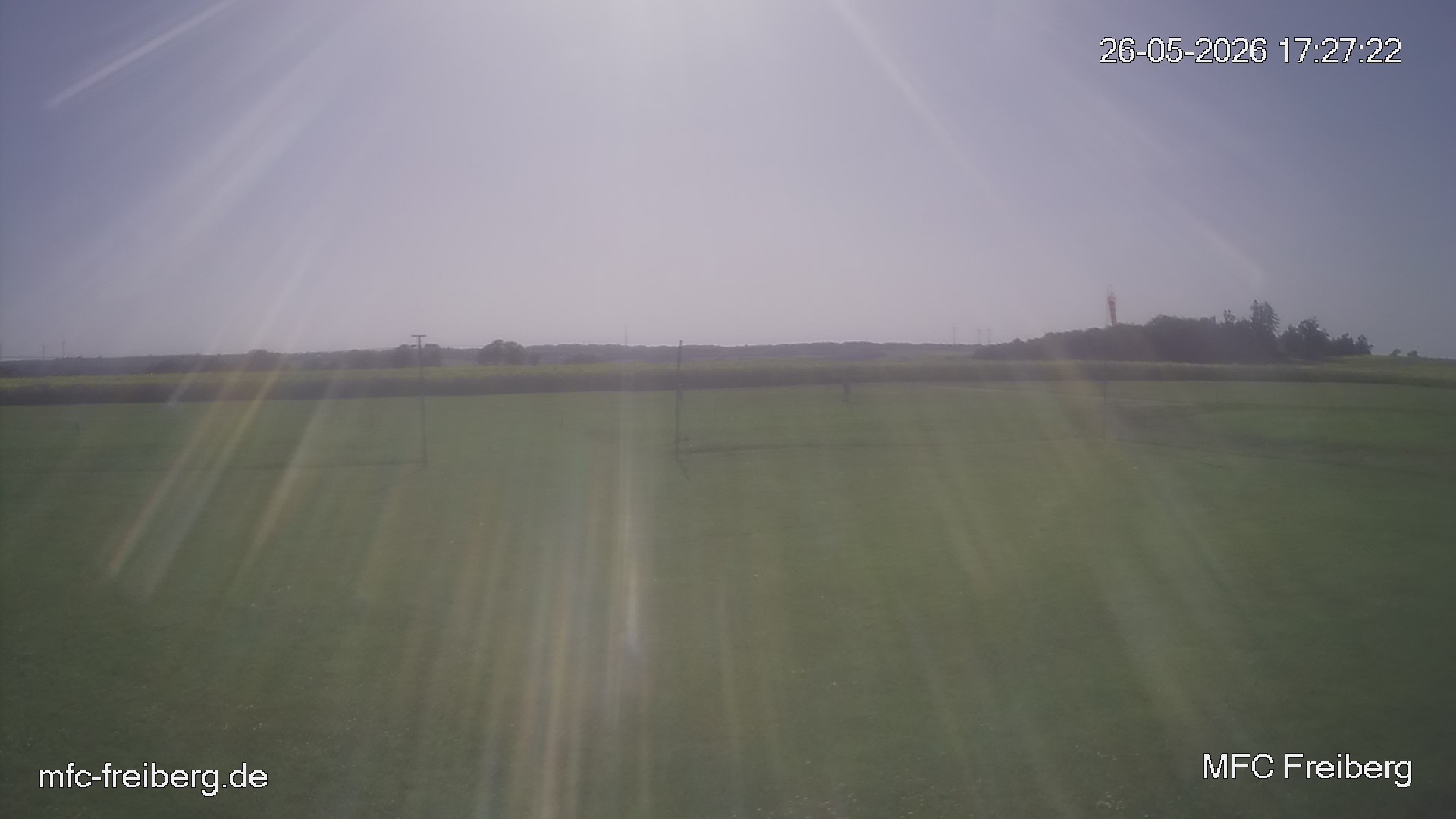 MFC Freiberg Flugplatz Webcam mfc-freiberg-flugplatz-webcam-2026-05-26-17-30.jpg Webcam vom Flugplatz Weissenborn Modellflugsportverein Freiberg