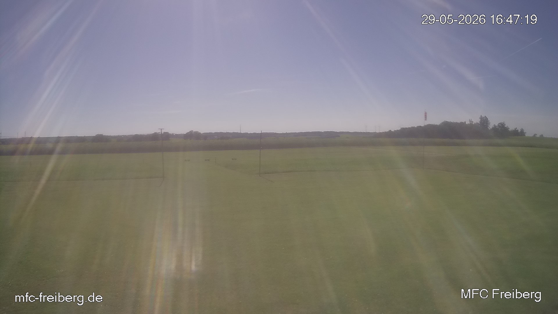 MFC Freiberg Flugplatz Webcam mfc-freiberg-flugplatz-webcam-2026-05-29-16-48.jpg Webcam vom Flugplatz Weissenborn Modellflugsportverein Freiberg