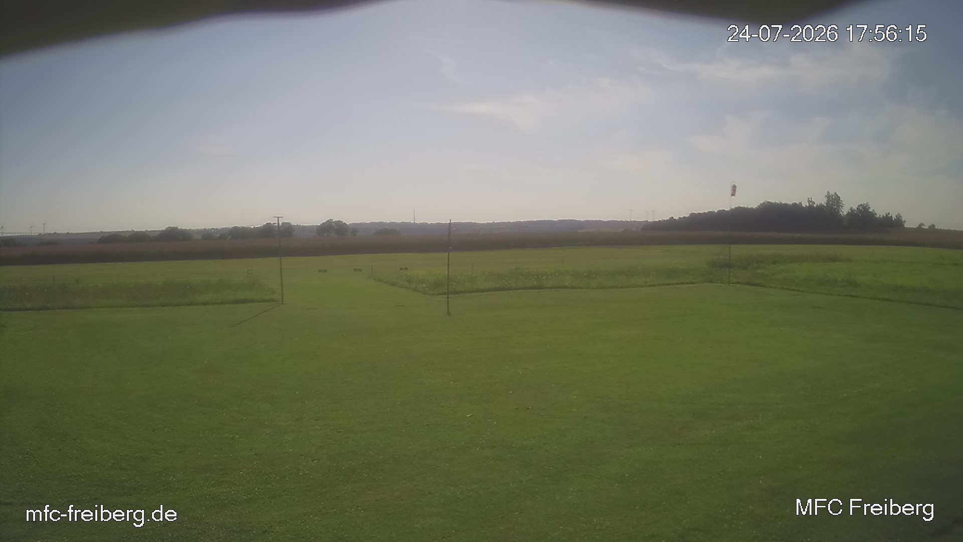 MFC Freiberg Flugplatz Webcam mfc-freiberg-flugplatz-webcam-2026-07-24-17-57.jpg Webcam vom Flugplatz Weissenborn Modellflugsportverein Freiberg