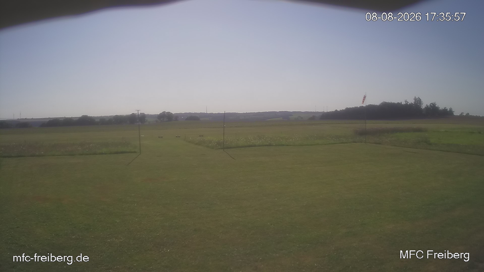 MFC Freiberg Flugplatz Webcam mfc-freiberg-flugplatz-webcam-2026-08-08-17-36.jpg Webcam vom Flugplatz Weissenborn Modellflugsportverein Freiberg