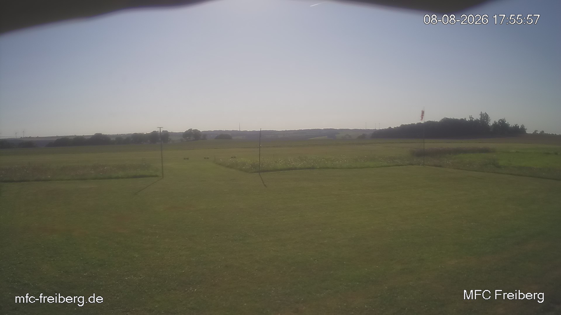 MFC Freiberg Flugplatz Webcam mfc-freiberg-flugplatz-webcam-2026-08-08-17-57.jpg Webcam vom Flugplatz Weissenborn Modellflugsportverein Freiberg
