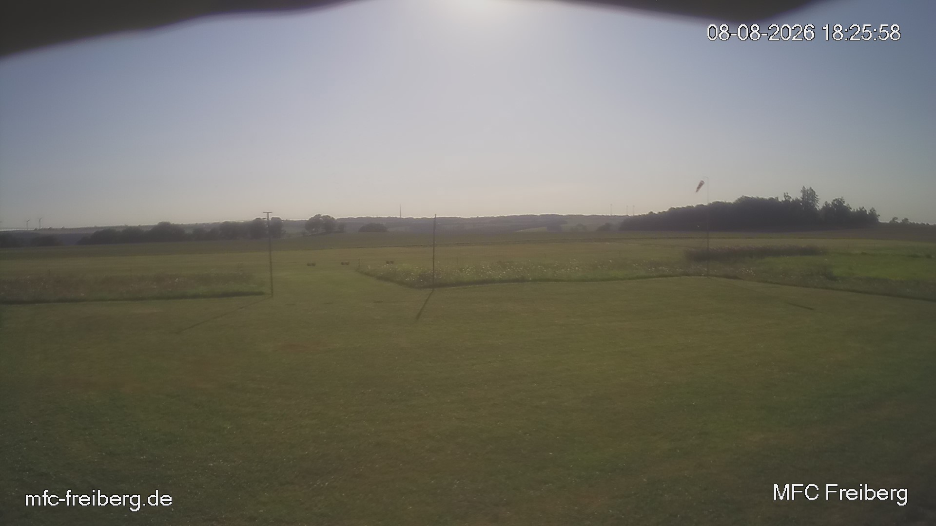 MFC Freiberg Flugplatz Webcam mfc-freiberg-flugplatz-webcam-2026-08-08-18-27.jpg Webcam vom Flugplatz Weissenborn Modellflugsportverein Freiberg