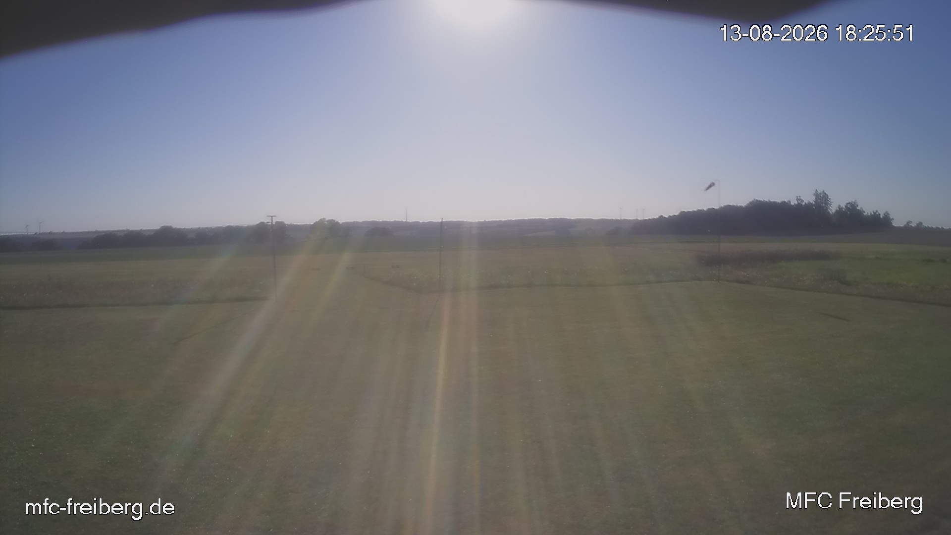 Webcam vom Flugplatz Weissenborn Modellflugsportverein Freiberg