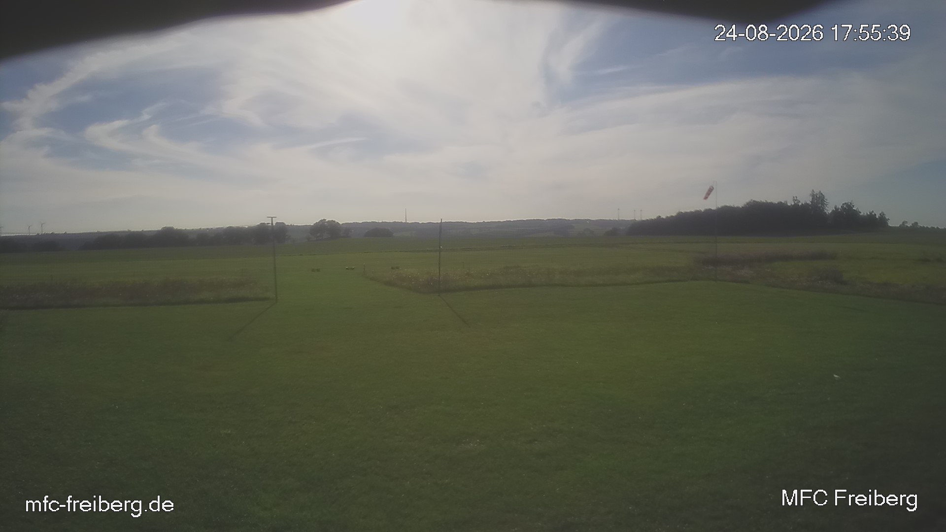 MFC Freiberg Flugplatz Webcam mfc-freiberg-flugplatz-webcam-2026-08-24-17-57.jpg Webcam vom Flugplatz Weissenborn Modellflugsportverein Freiberg