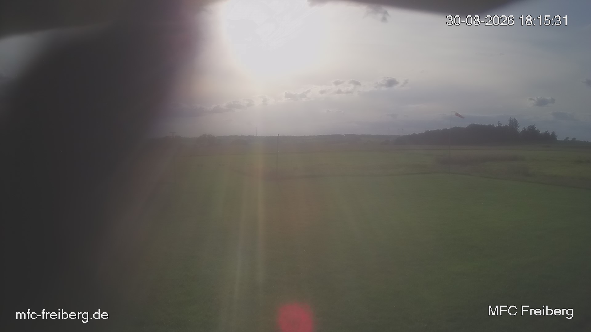 MFC Freiberg Flugplatz Webcam mfc-freiberg-flugplatz-webcam-2026-08-30-18-18.jpg Webcam vom Flugplatz Weissenborn Modellflugsportverein Freiberg