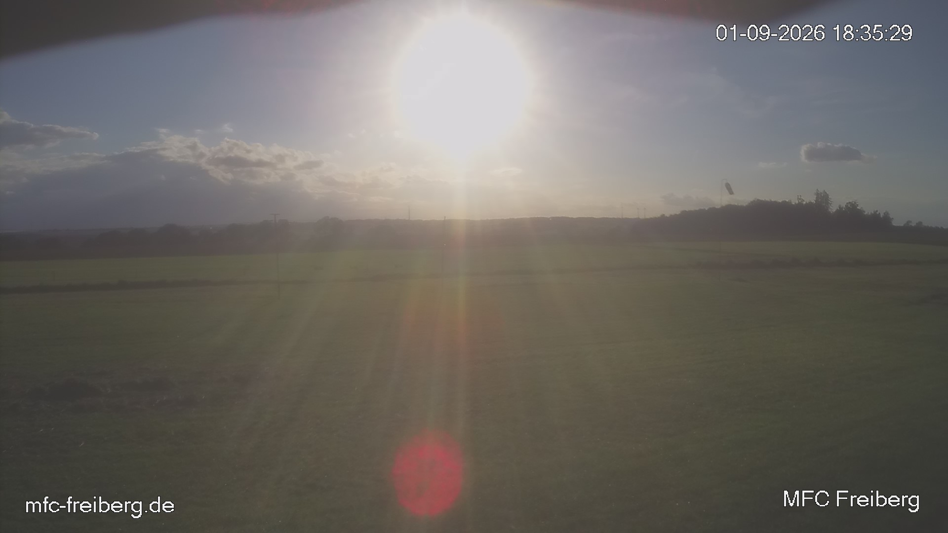MFC Freiberg Flugplatz Webcam mfc-freiberg-flugplatz-webcam-2026-09-01-18-36.jpg Webcam vom Flugplatz Weissenborn Modellflugsportverein Freiberg