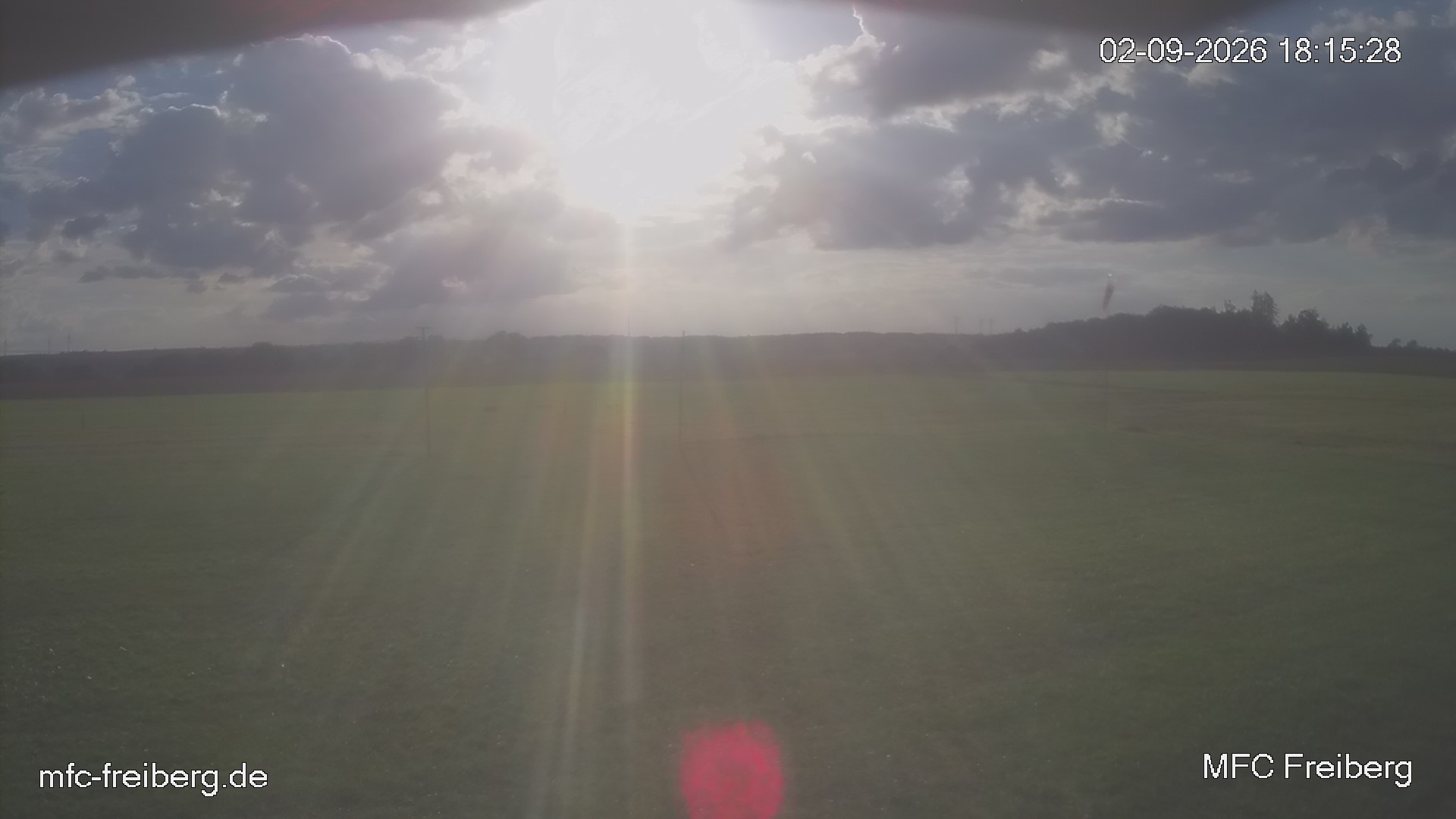 MFC Freiberg Flugplatz Webcam mfc-freiberg-flugplatz-webcam-2026-09-02-18-18.jpg Webcam vom Flugplatz Weissenborn Modellflugsportverein Freiberg