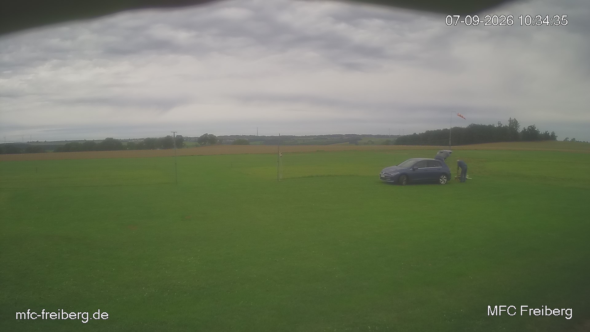Webcam vom Flugplatz Weissenborn Modellflugsportverein Freiberg