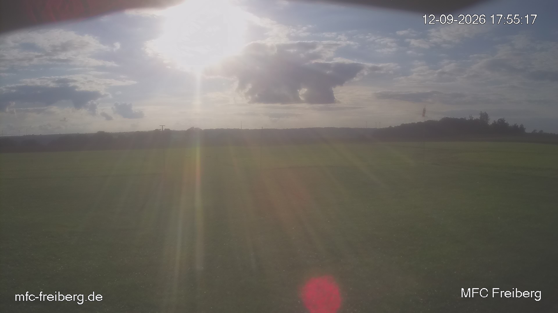 MFC Freiberg Flugplatz Webcam mfc-freiberg-flugplatz-webcam-2026-09-12-17-57.jpg Webcam vom Flugplatz Weissenborn Modellflugsportverein Freiberg