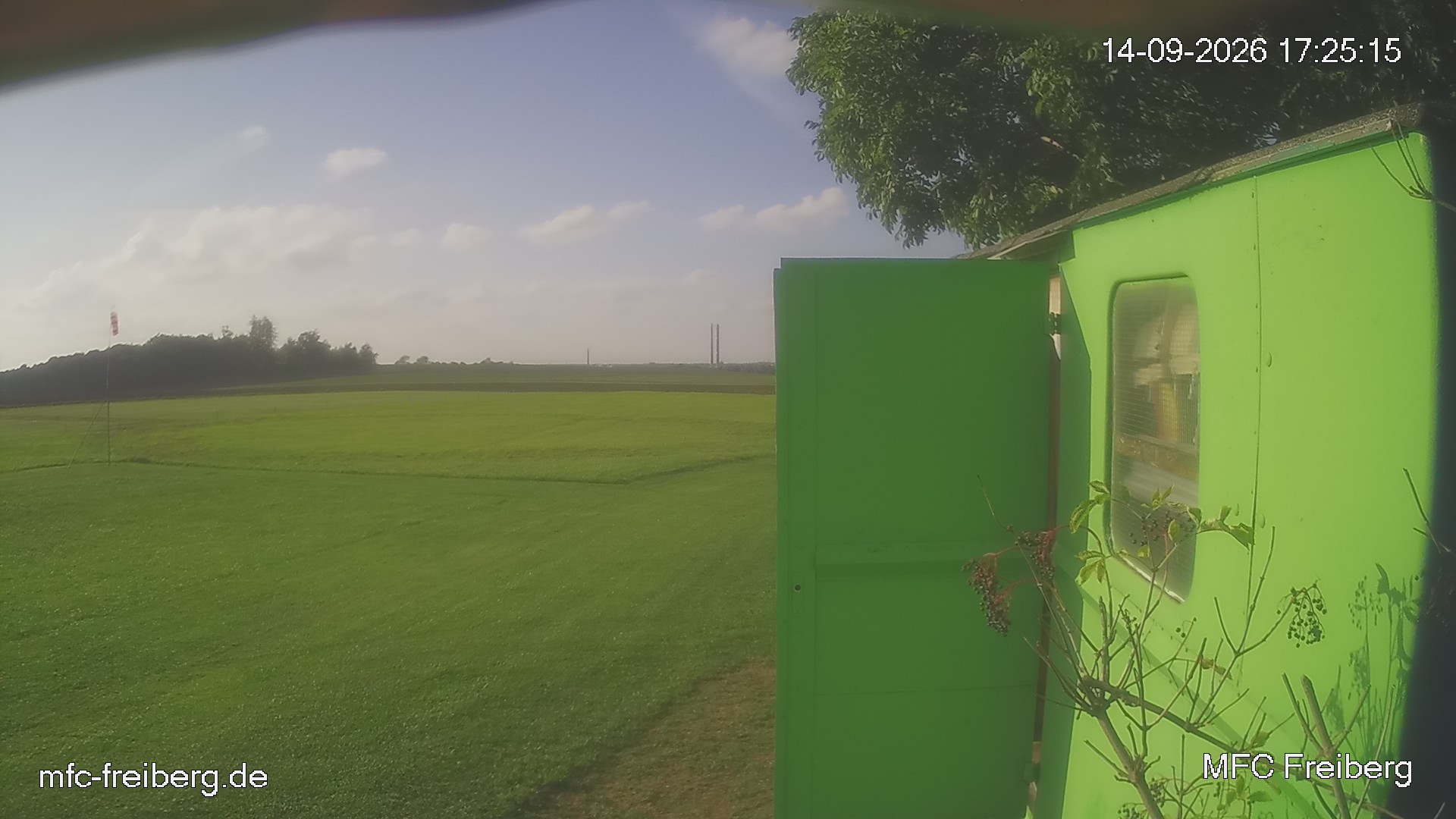 Webcam vom Flugplatz Weissenborn Modellflugsportverein Freiberg