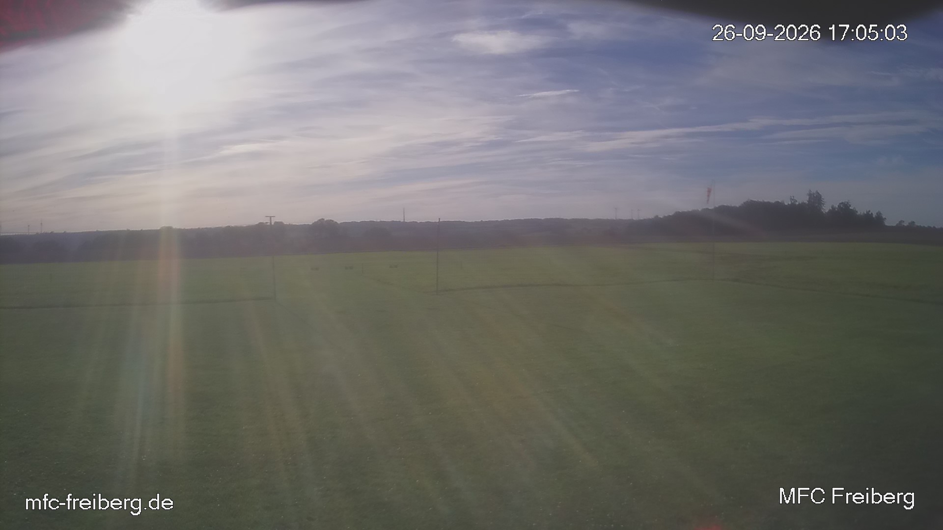 Webcam vom Flugplatz Weissenborn Modellflugsportverein Freiberg