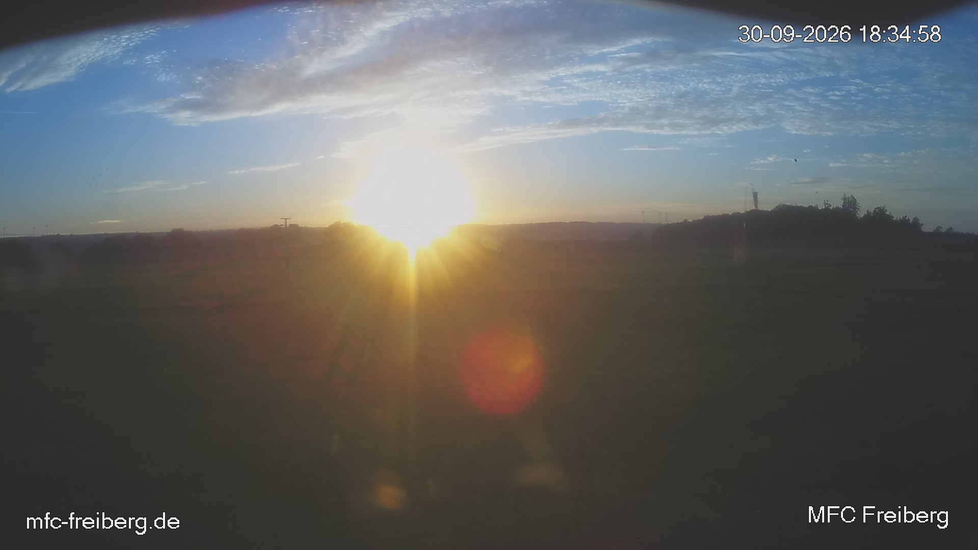 MFC Freiberg Flugplatz Webcam mfc-freiberg-flugplatz-webcam-2026-09-30-18-36.jpg Webcam vom Flugplatz Weissenborn Modellflugsportverein Freiberg