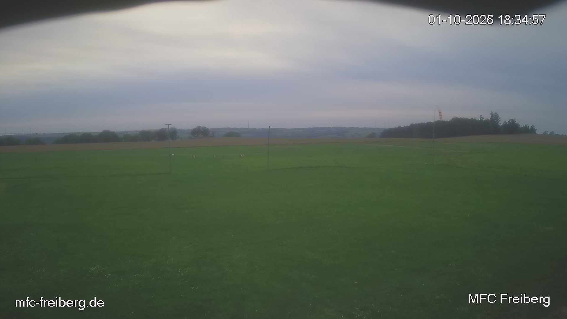 MFC Freiberg Flugplatz Webcam mfc-freiberg-flugplatz-webcam-2026-10-01-18-36.jpg Webcam vom Flugplatz Weissenborn Modellflugsportverein Freiberg
