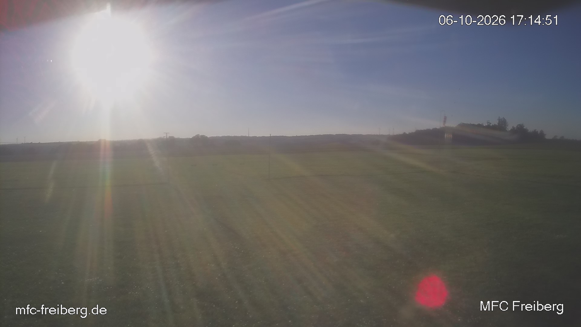 MFC Freiberg Flugplatz Webcam mfc-freiberg-flugplatz-webcam-2026-10-06-17-15.jpg Webcam vom Flugplatz Weissenborn Modellflugsportverein Freiberg