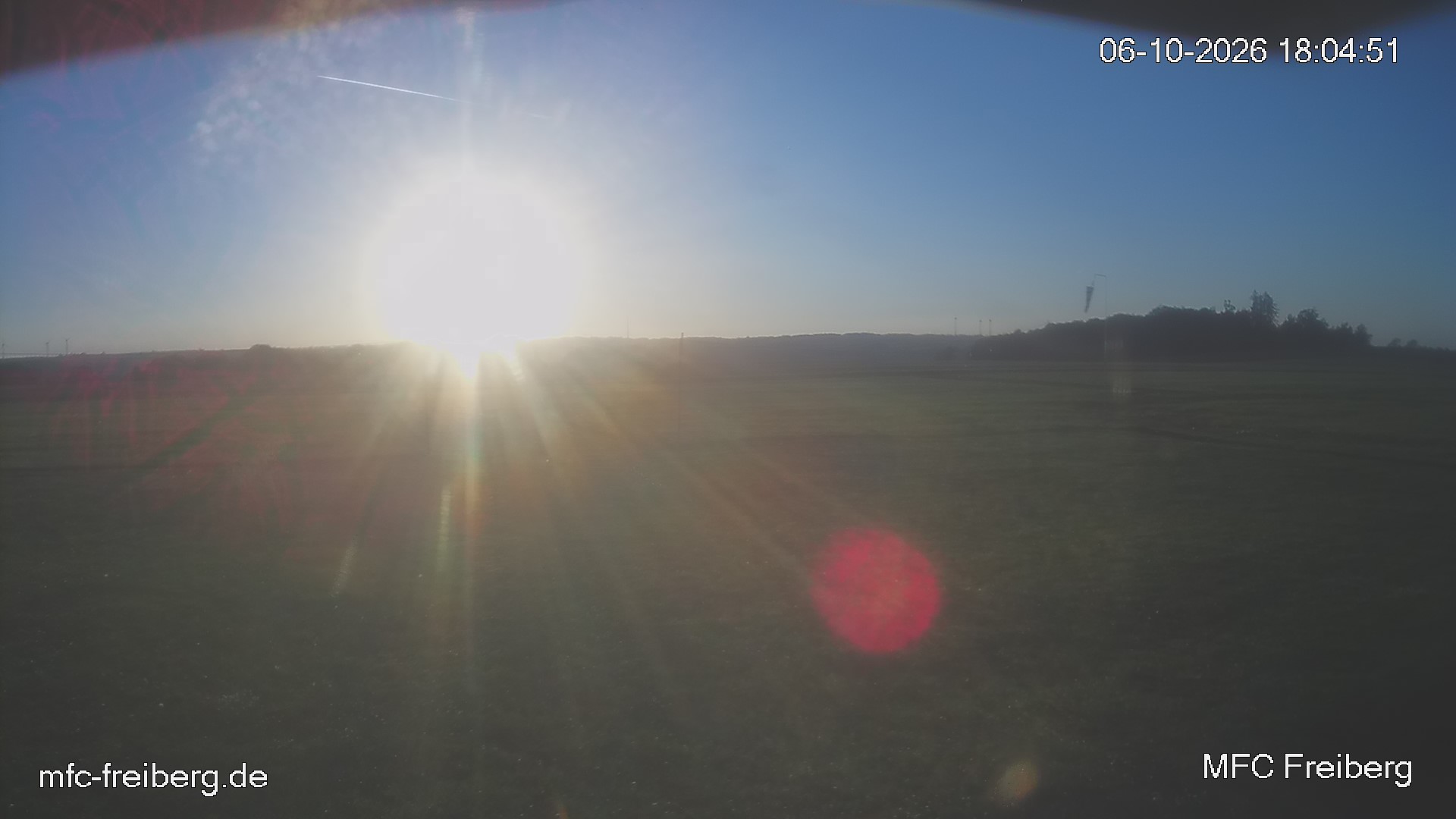 MFC Freiberg Flugplatz Webcam mfc-freiberg-flugplatz-webcam-2026-10-06-18-06.jpg Webcam vom Flugplatz Weissenborn Modellflugsportverein Freiberg
